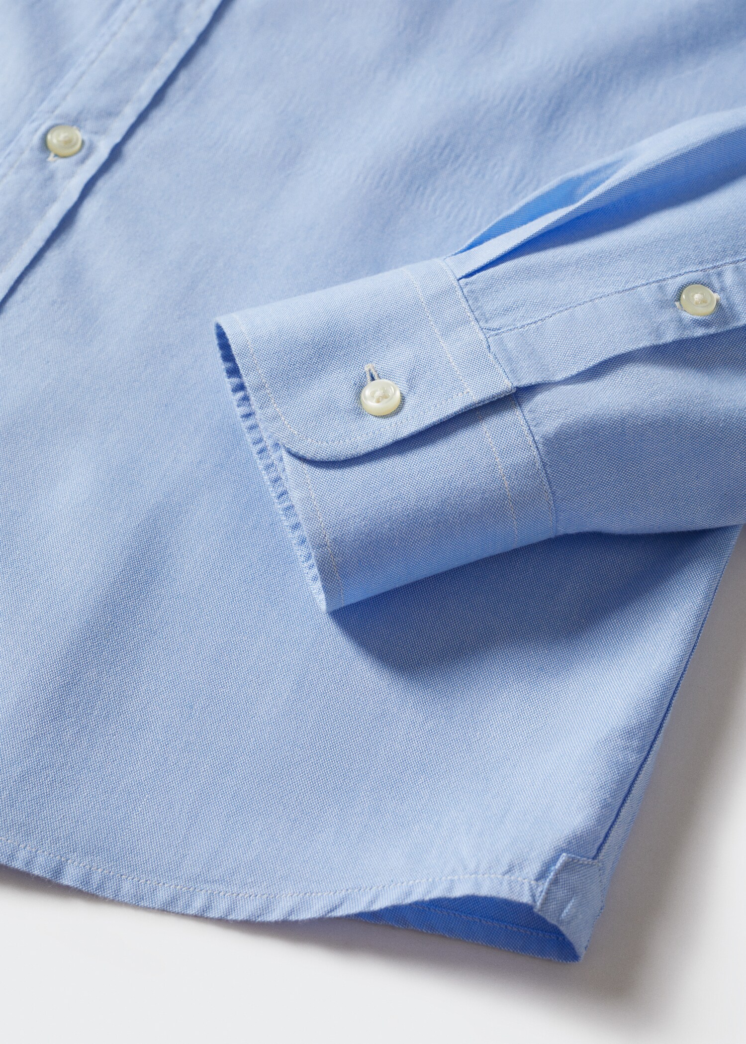 Chemise slim fit tissu oxford - Détail de l'article 7
