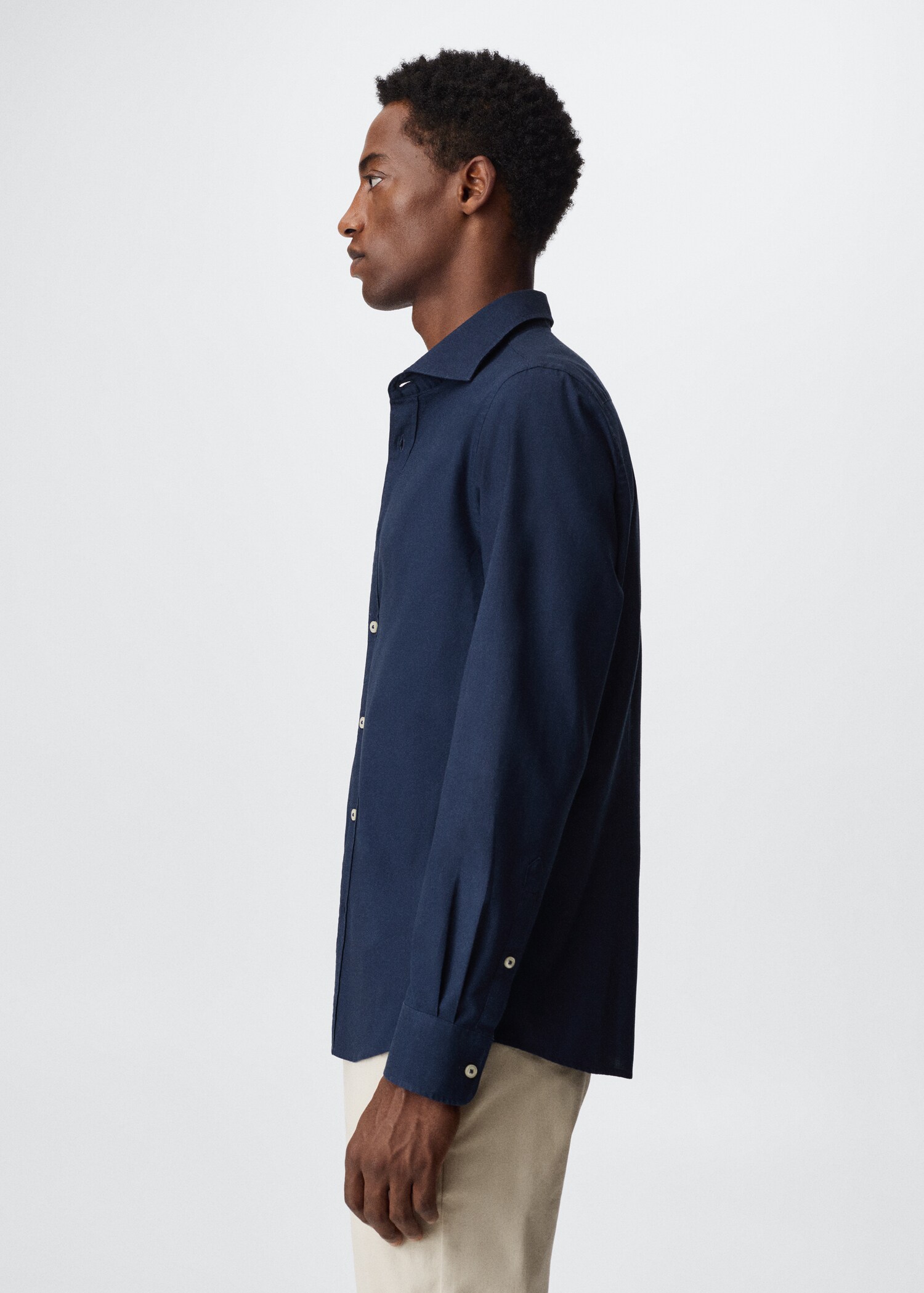 Chemise slim fit tissu oxford - Détail de l'article 2