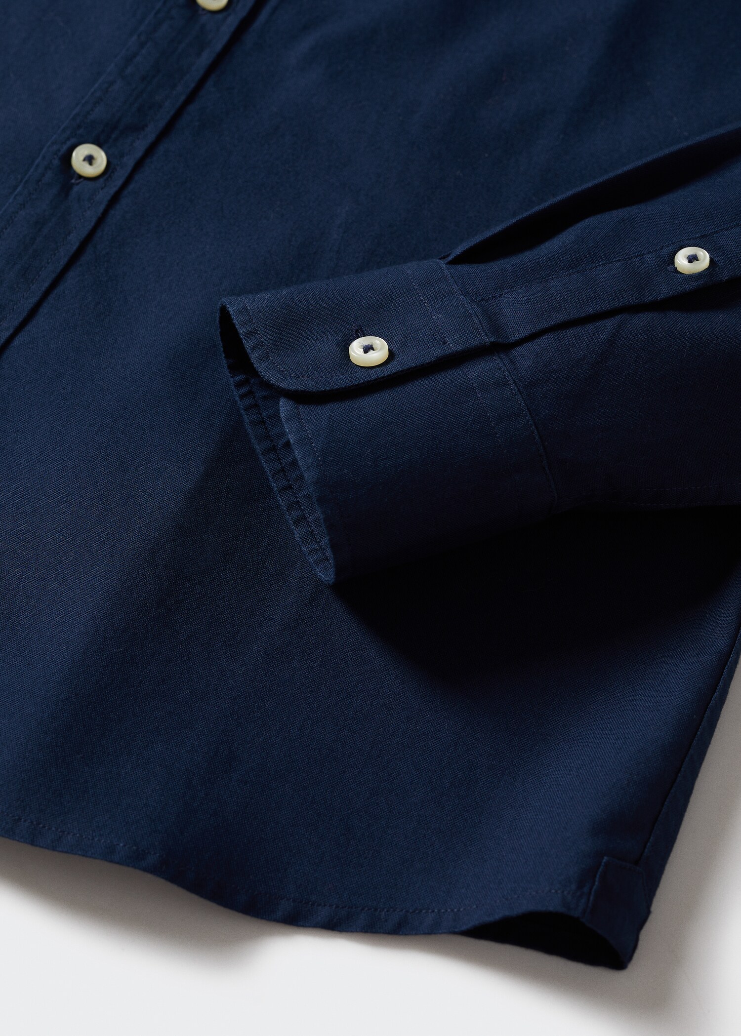 Chemise slim fit tissu oxford - Détail de l'article 7