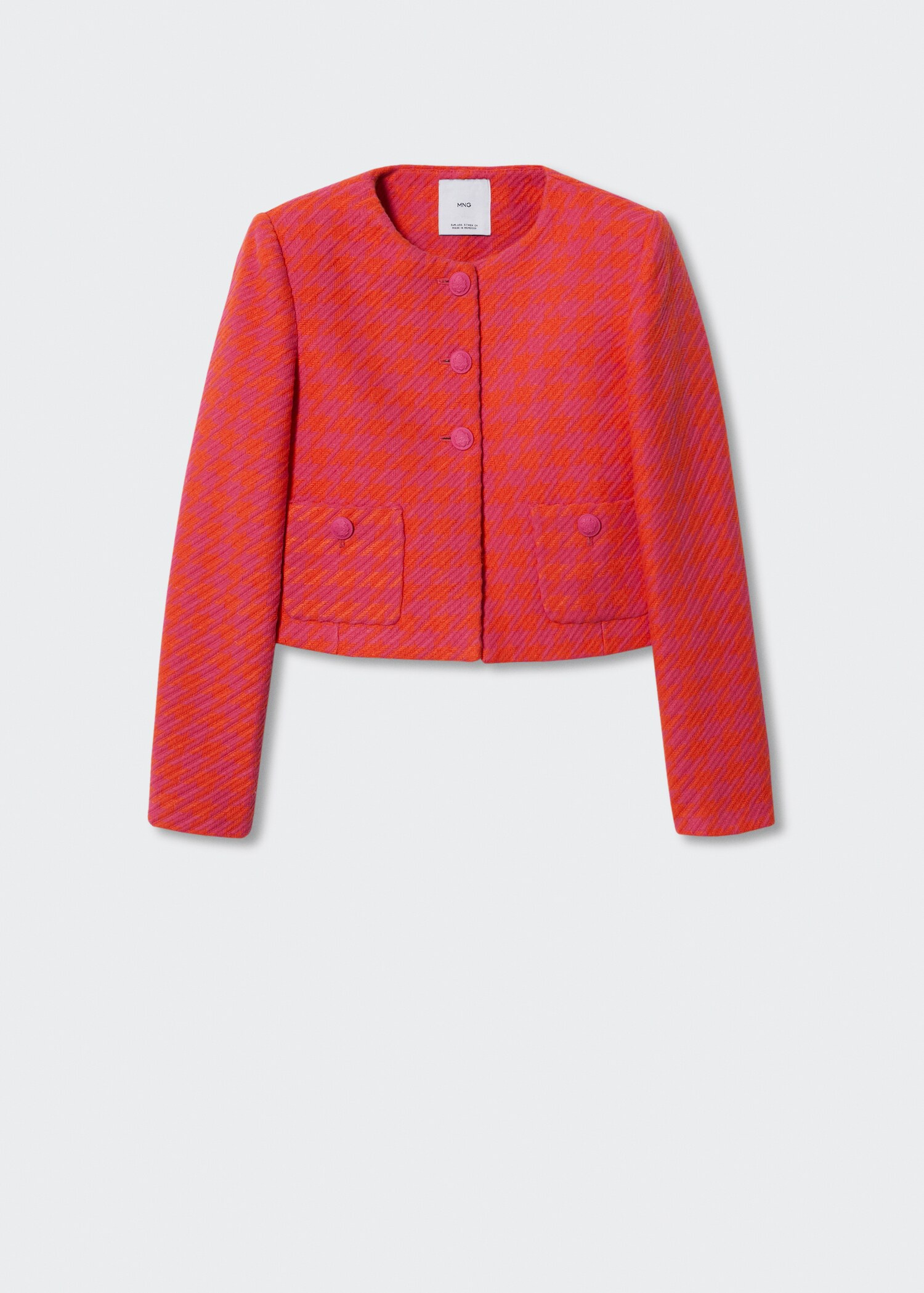 Crop tweed jacket - Article without model