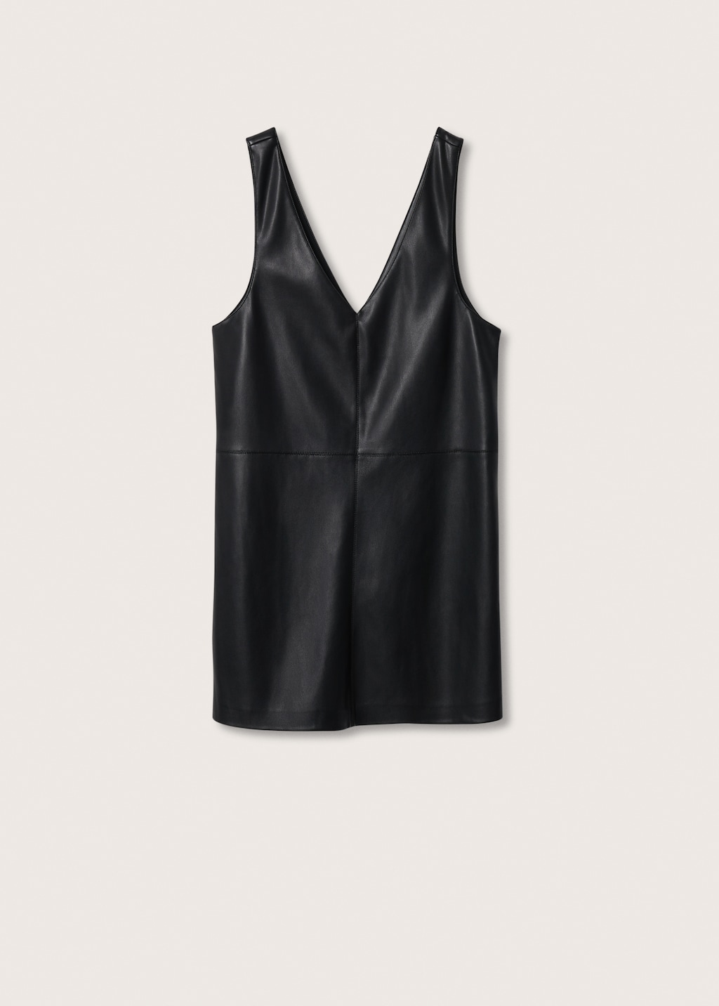 Robe chasuble similicuir