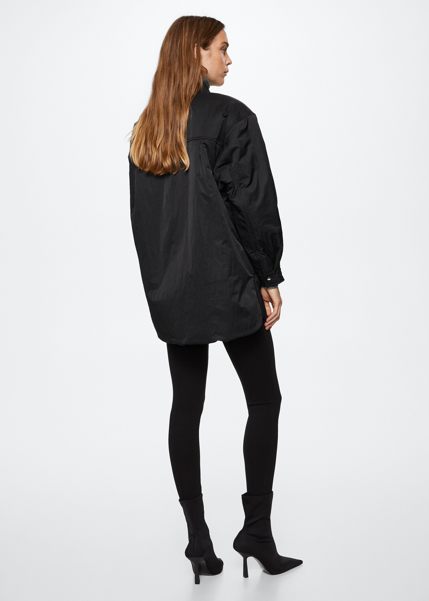 Veste matelassée oversize - Verso de l’article