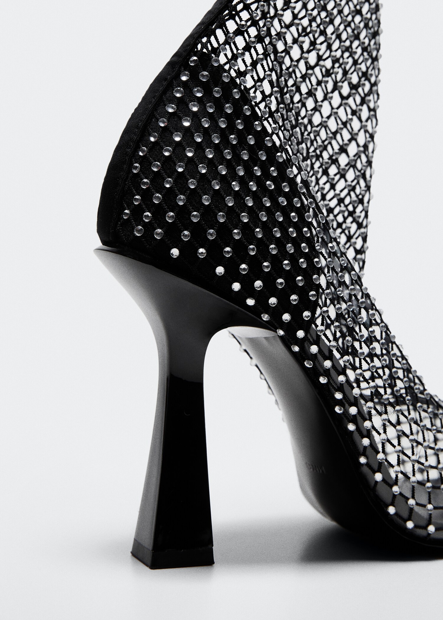 Mesh heel ankle boots - Details of the article 1
