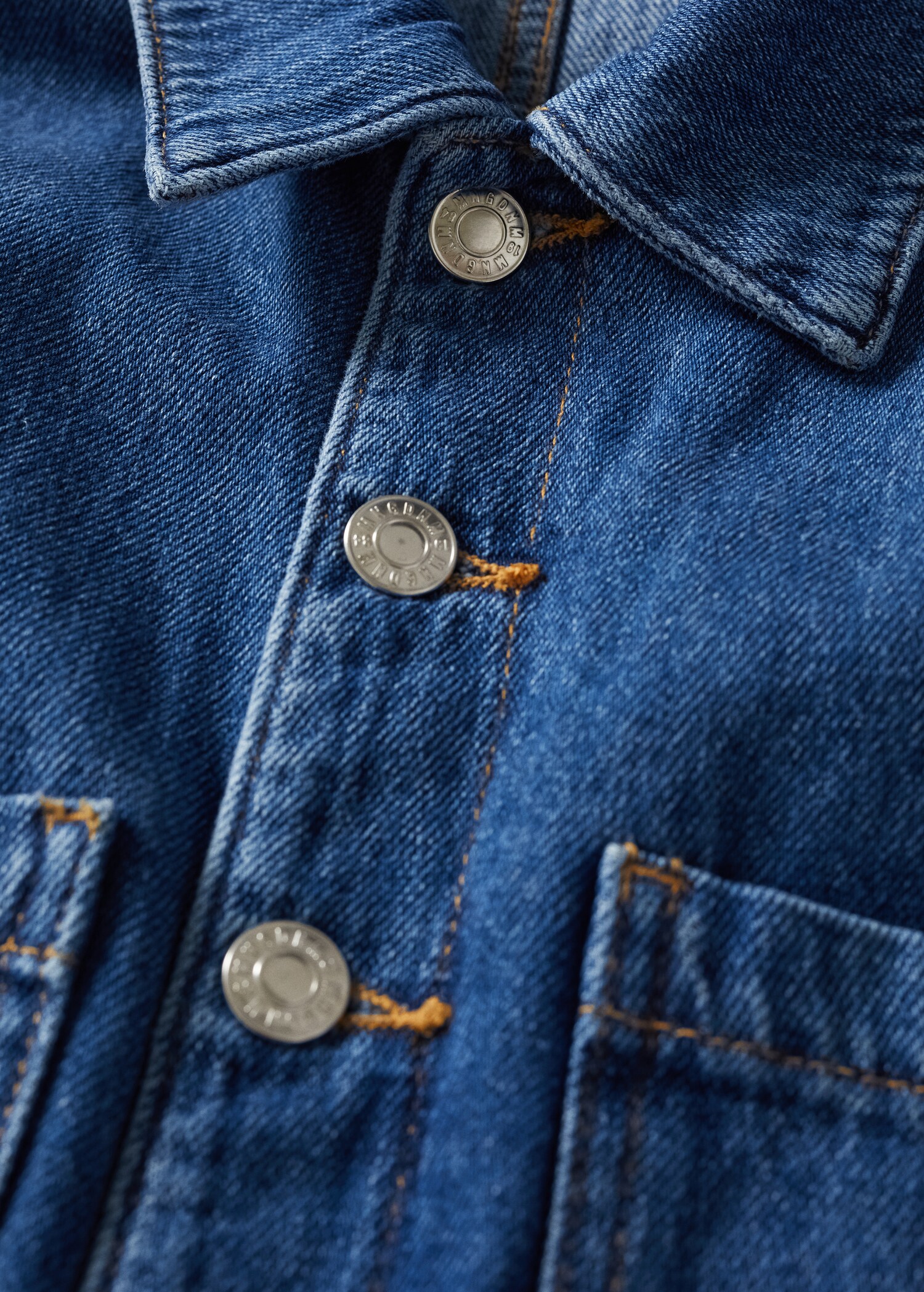 Ολόσωμη φόρμα μακριά denim - Λεπτομέρεια του προϊόντος 8