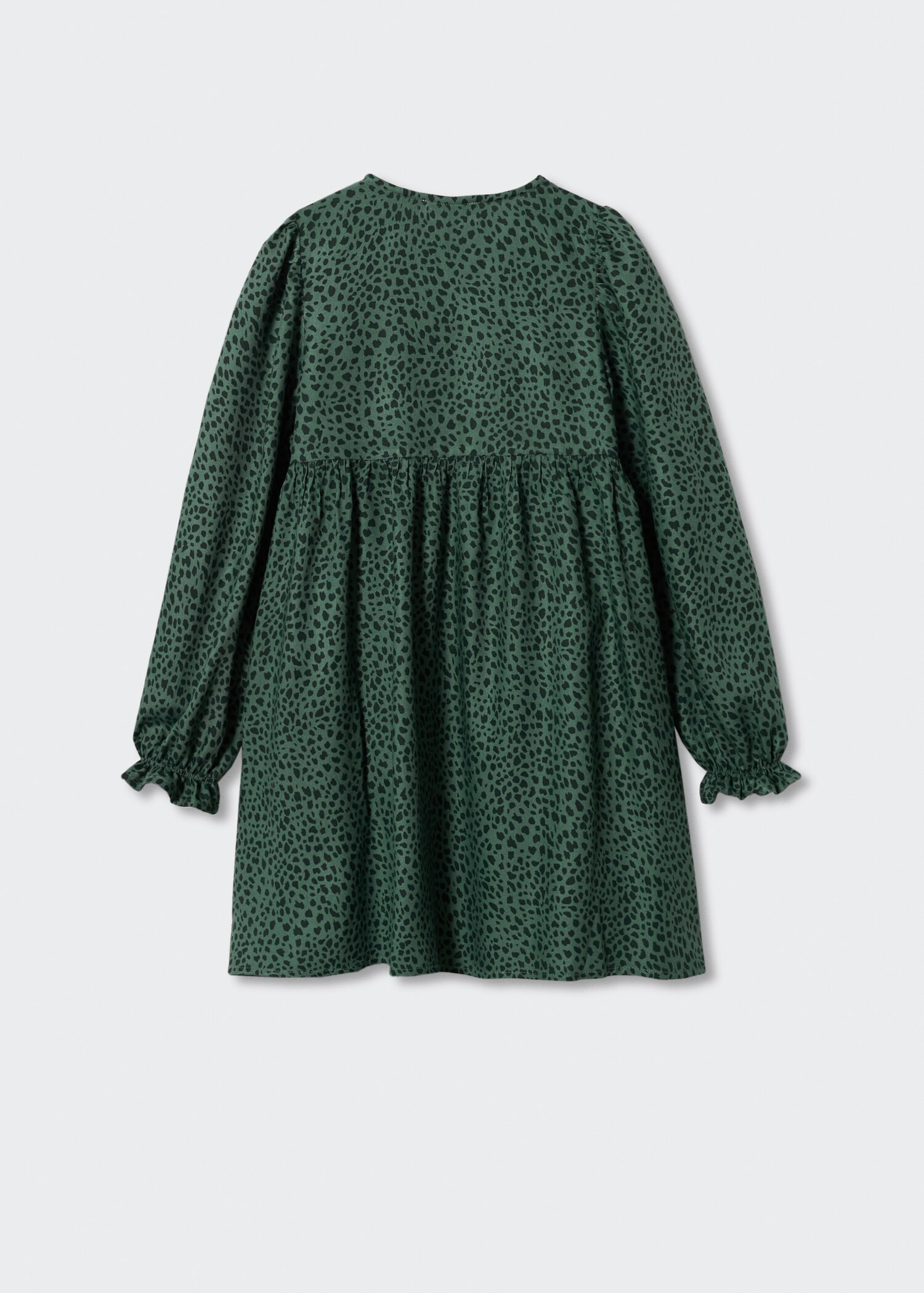 Robe en imprimé animal - Verso de l’article