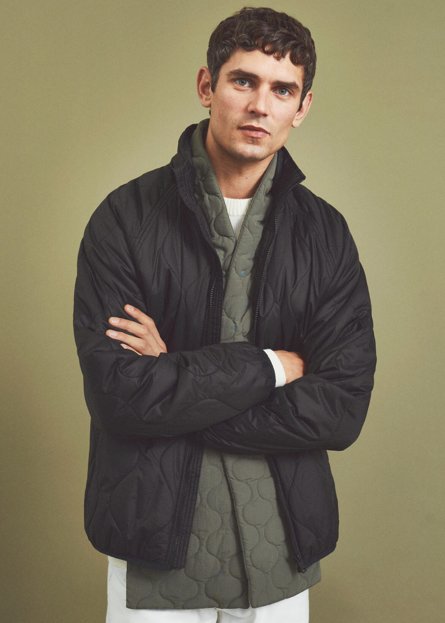 Water-repellent padded jacket - Details of the article 4