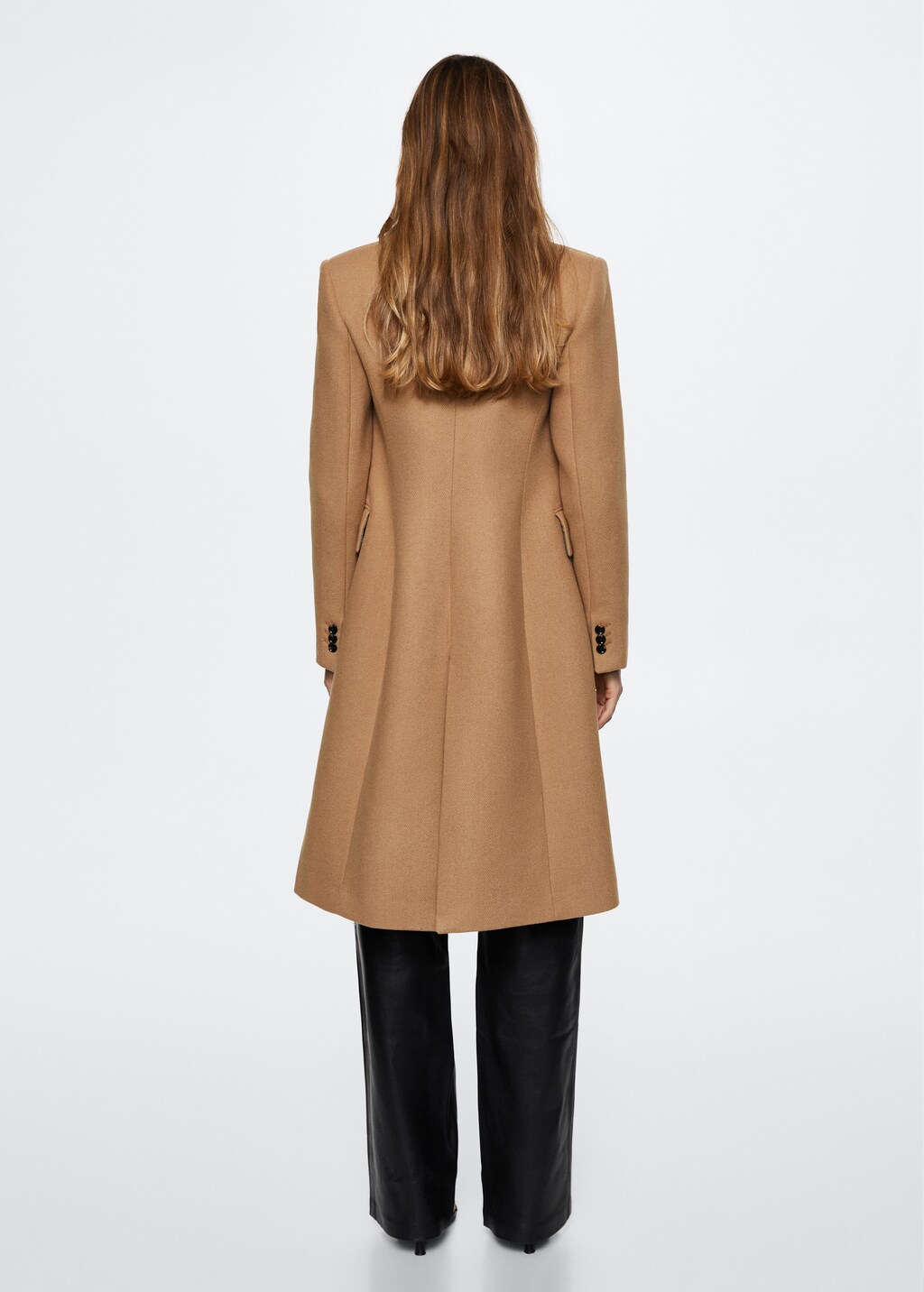 Tailored wool coat Women MANGO Kosovo