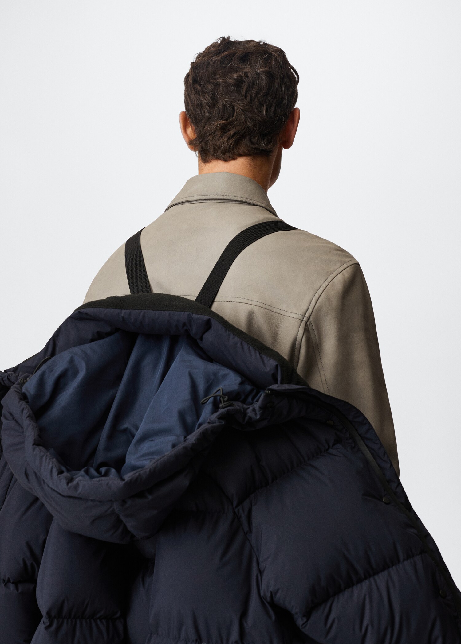 Water-repellent feather coat - Details of the article 4