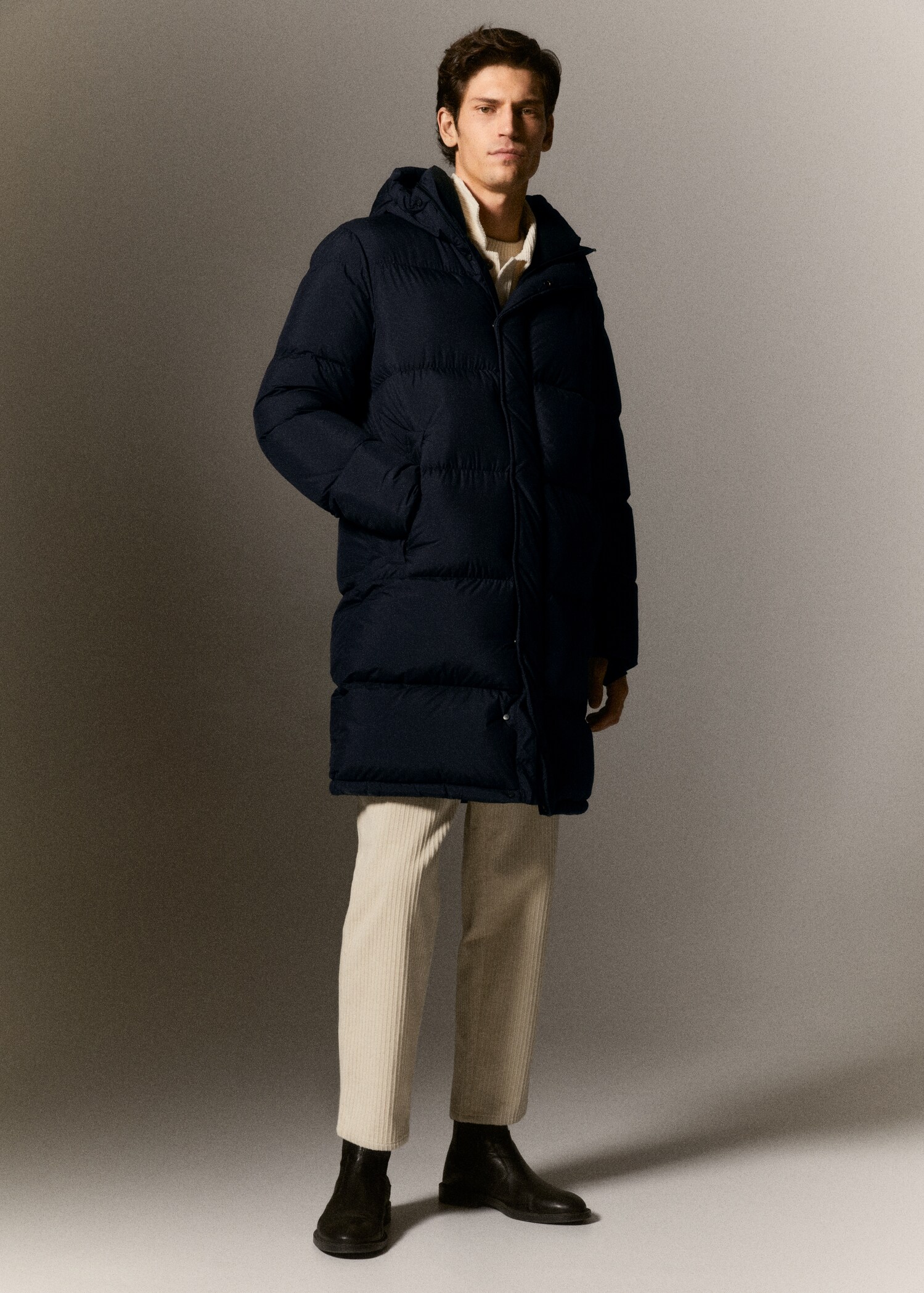 Water-repellent feather coat - Details of the article 5