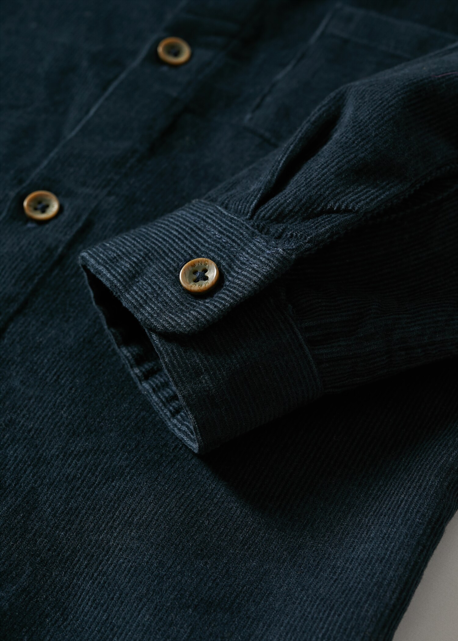 Camicia velluto a coste regular fit - Dettaglio dell'articolo 9