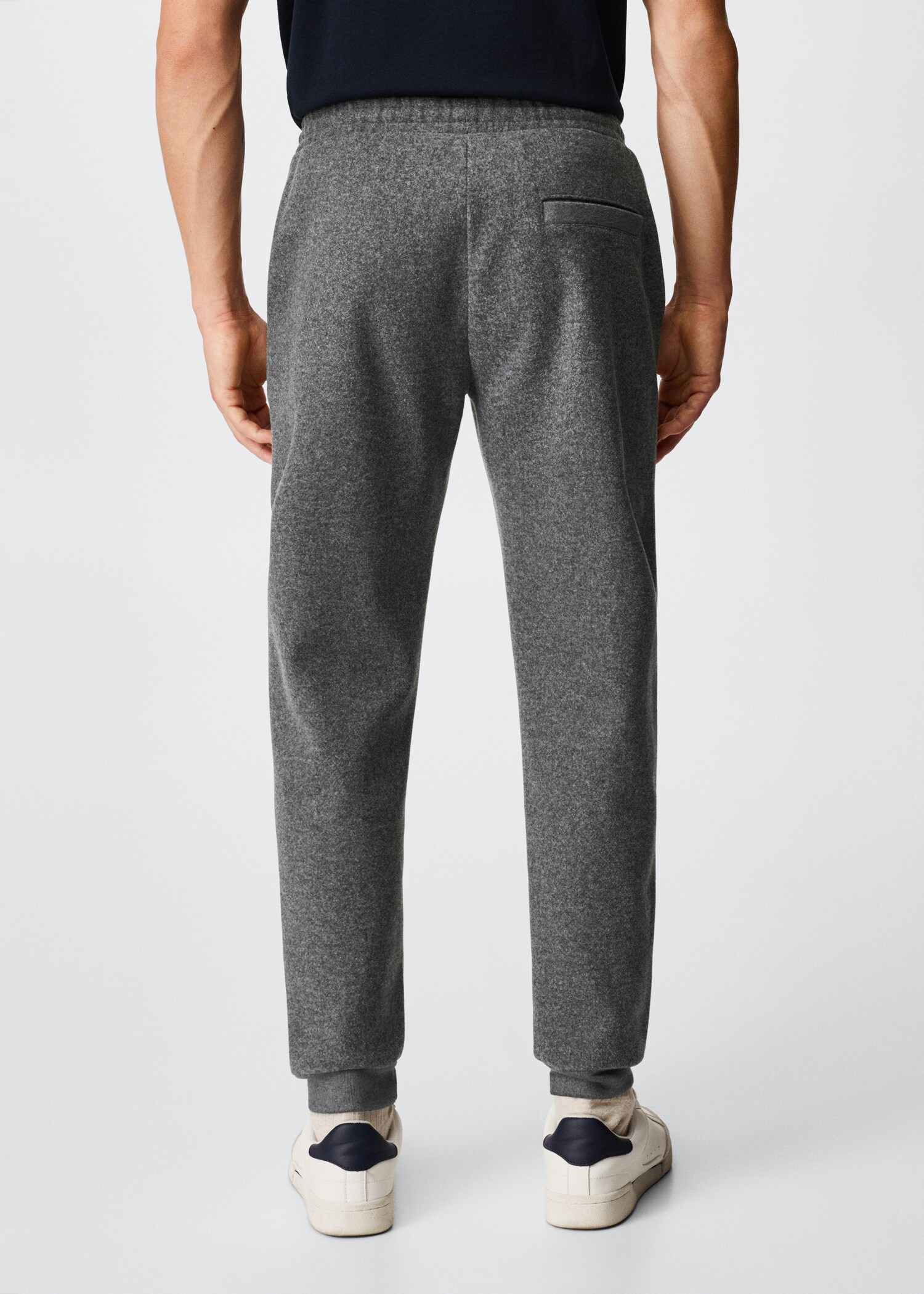 Melierte Jogger Pants  - Rückseite des Artikels