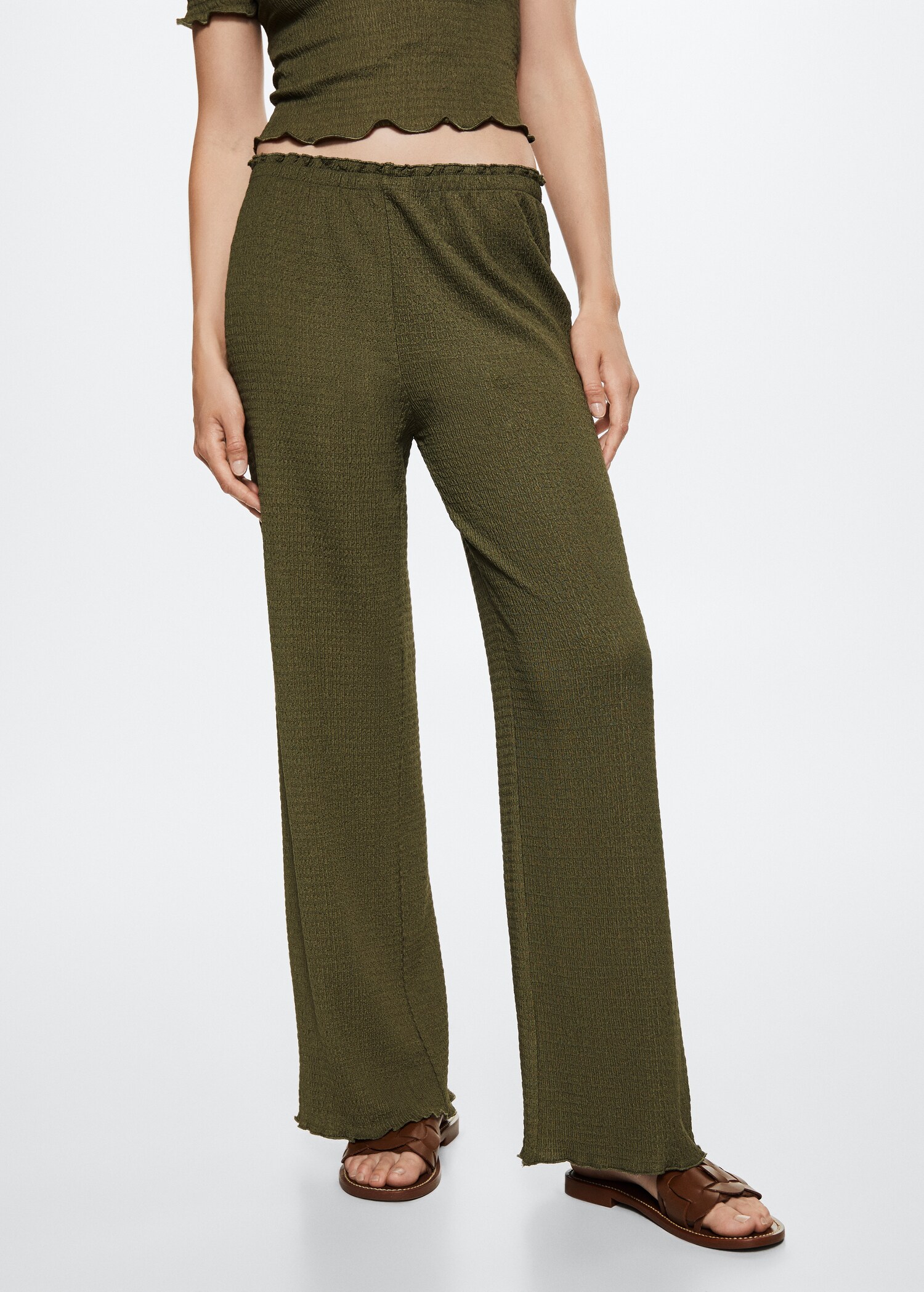 Pantalon fluide texturé - Détail de l'article 6