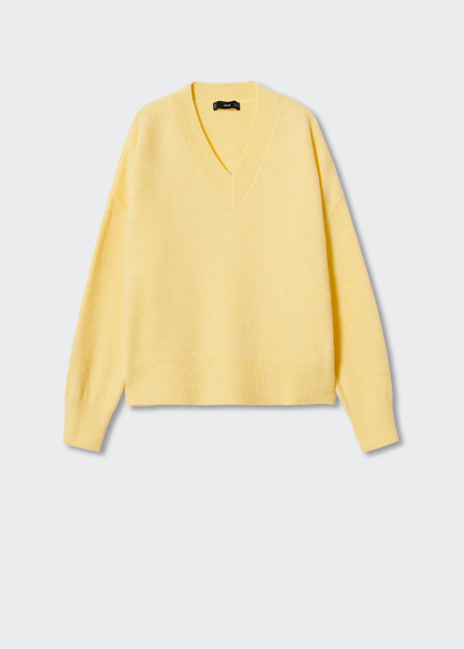 V-neck knit sweater - Article without model
