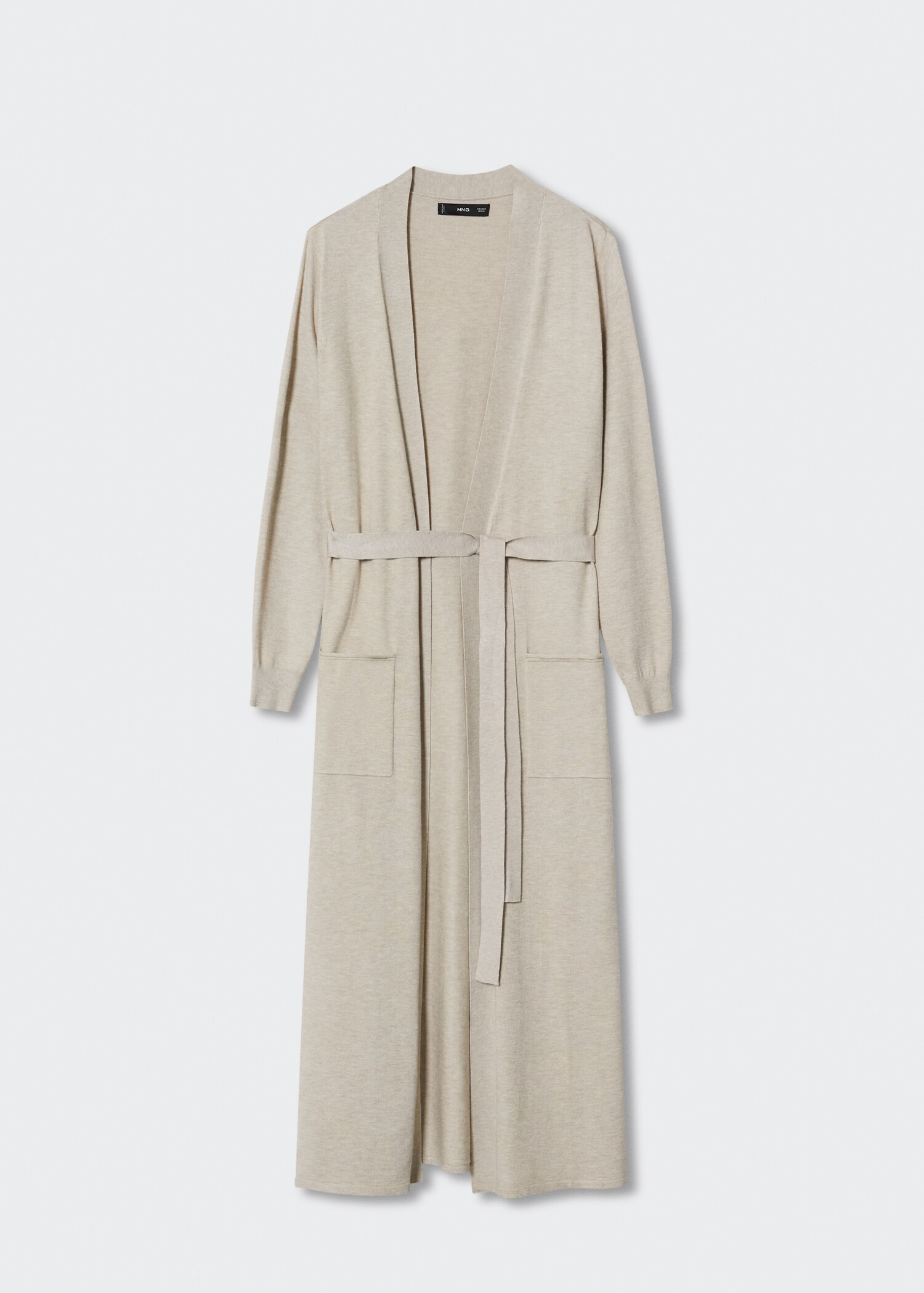 Bow long cardigan - Article without model
