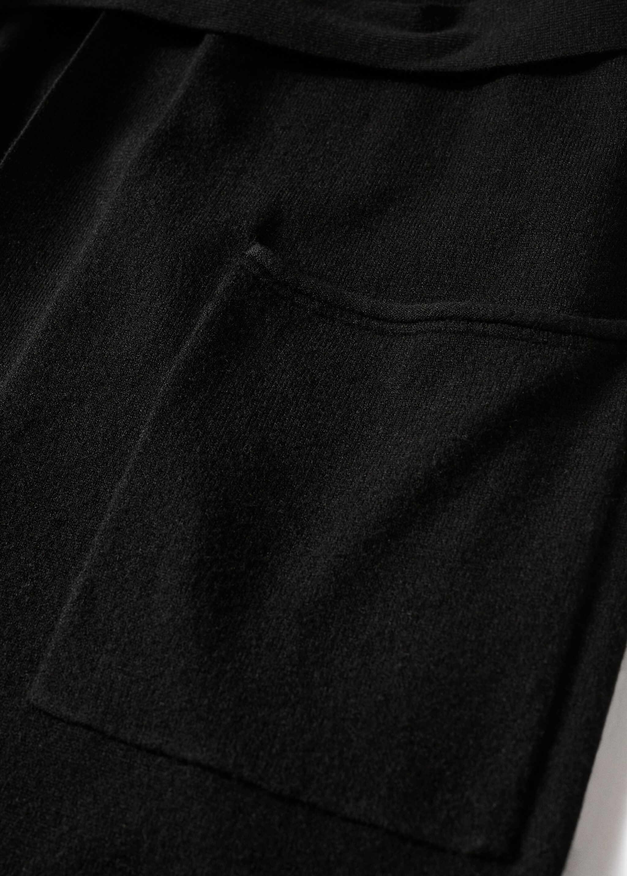 Bow long cardigan - Details of the article 8