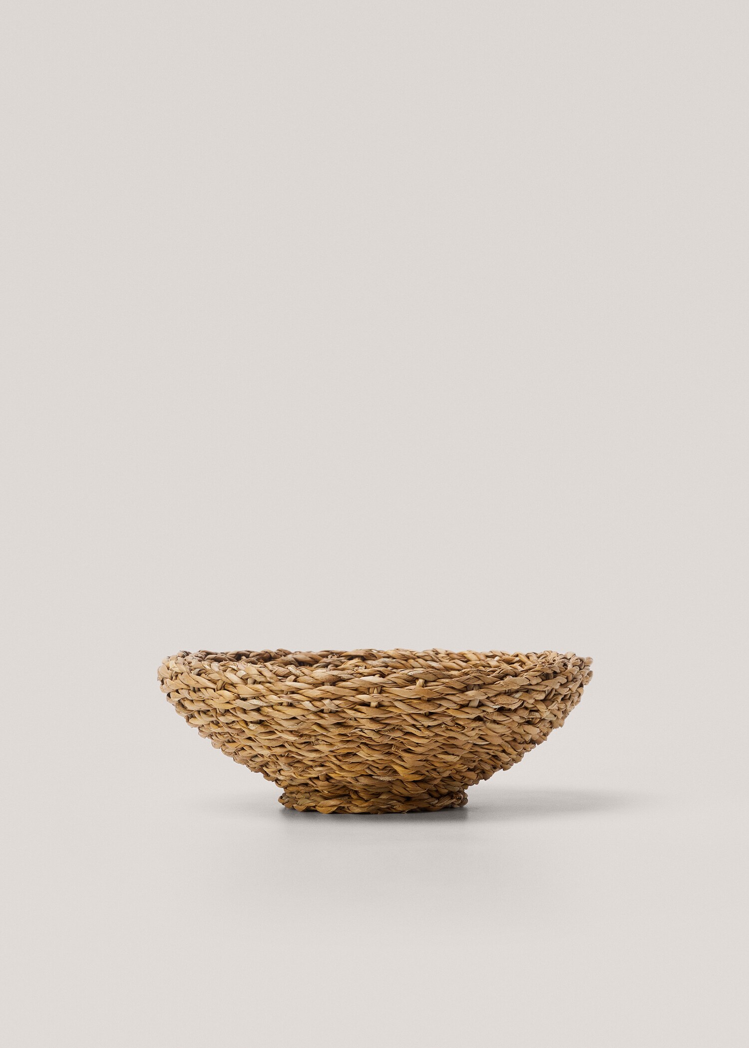 Plitka zdjela od prirodnih vlakana 30 cm - Artikl bez modela