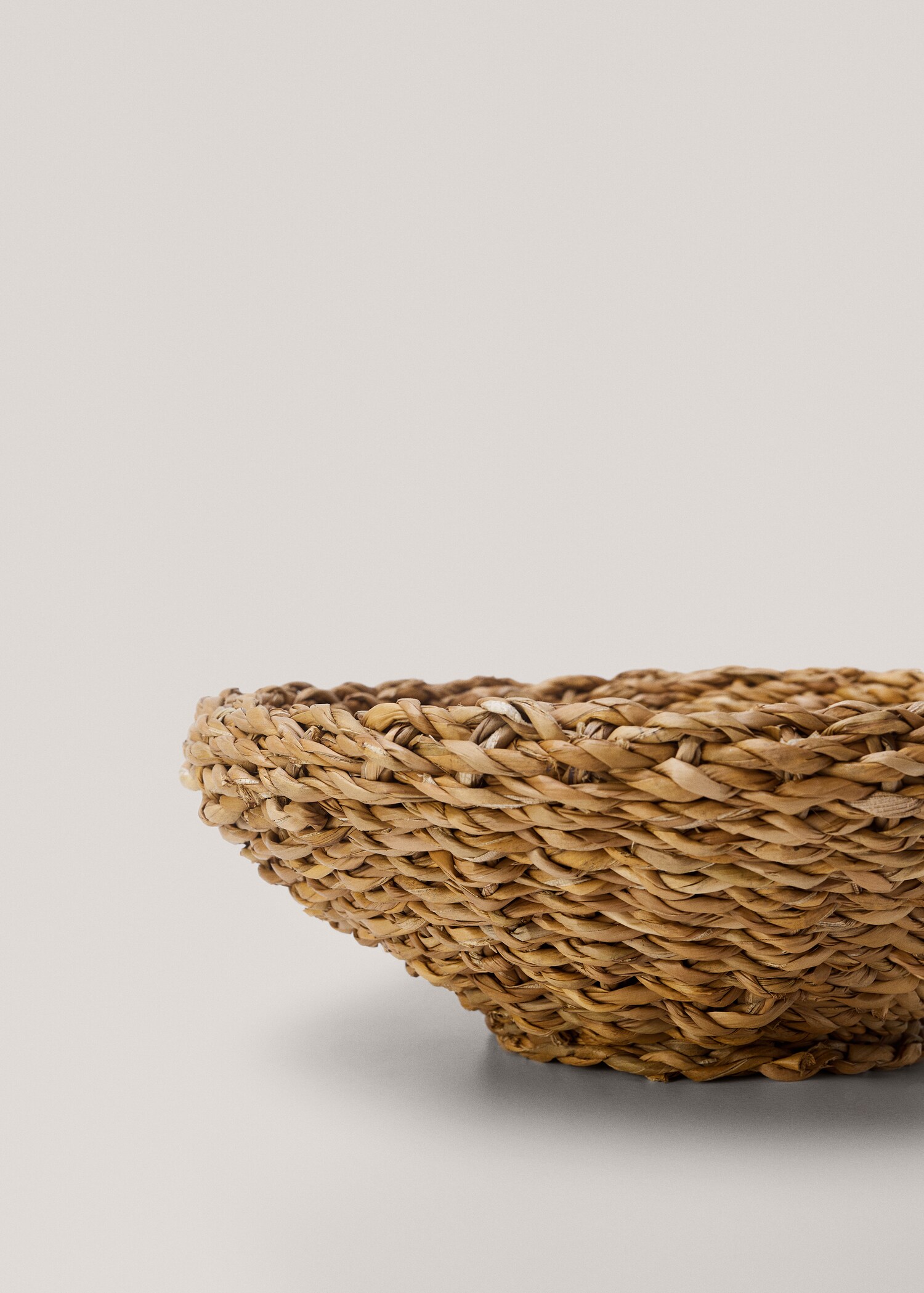 Plitka zdjela od prirodnih vlakana 30 cm - Detalji artikla 3