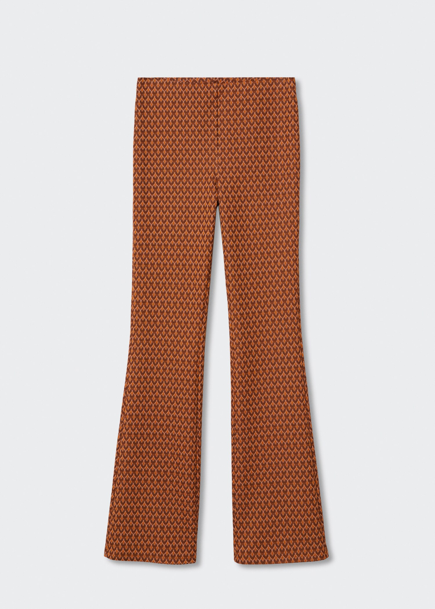 Pantalón flare estampado - Artículo sin modelo