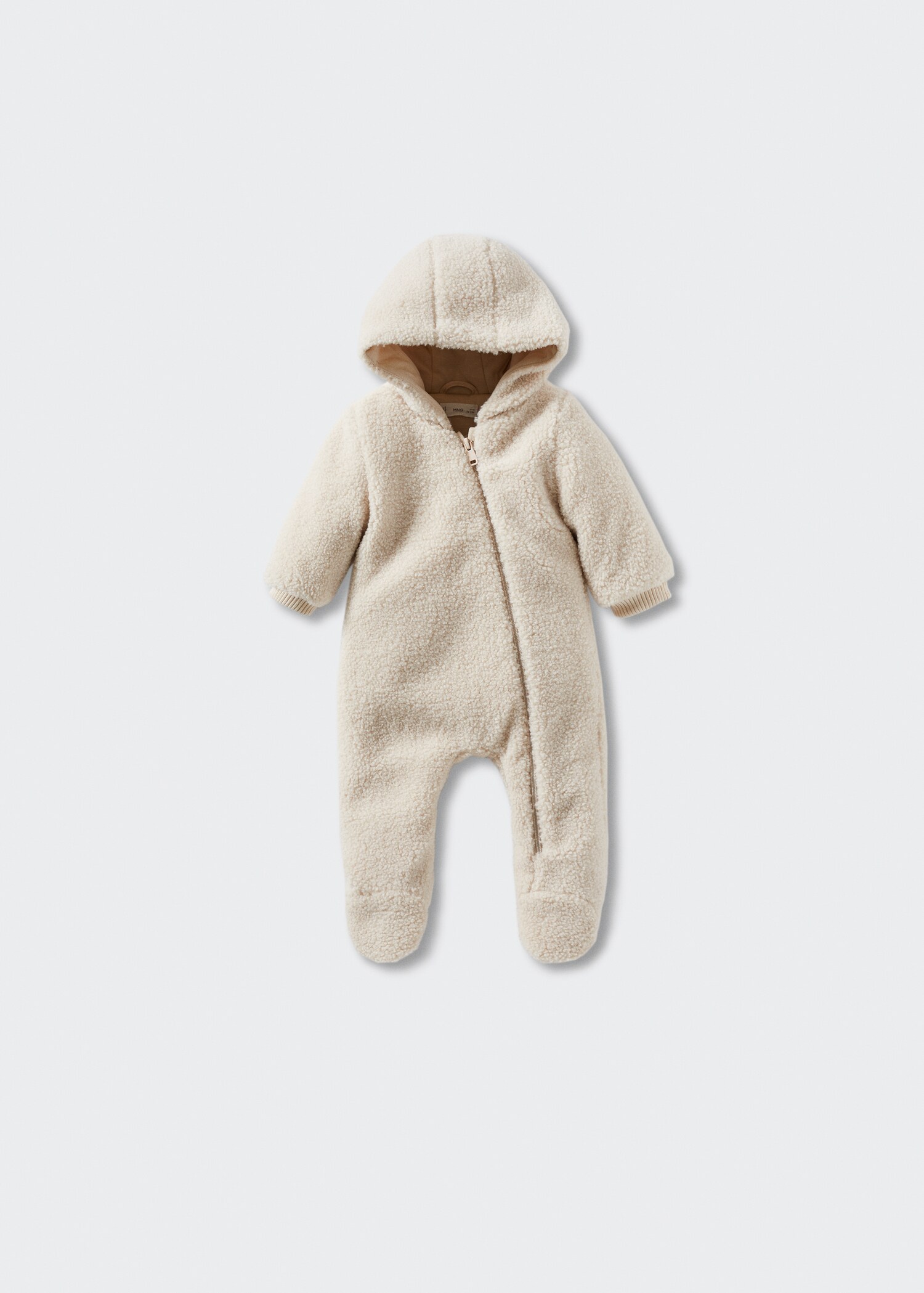 Sherpa hooded jumpsuit - Article without model