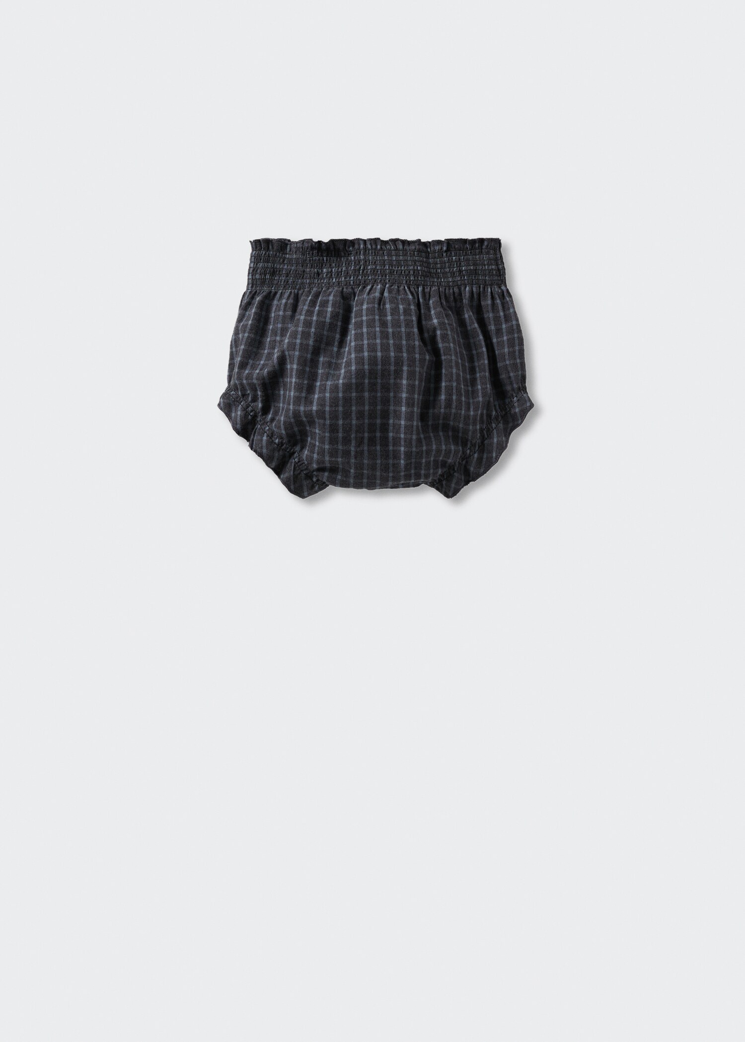 Short algodón cuadros - Reverso del artículo
