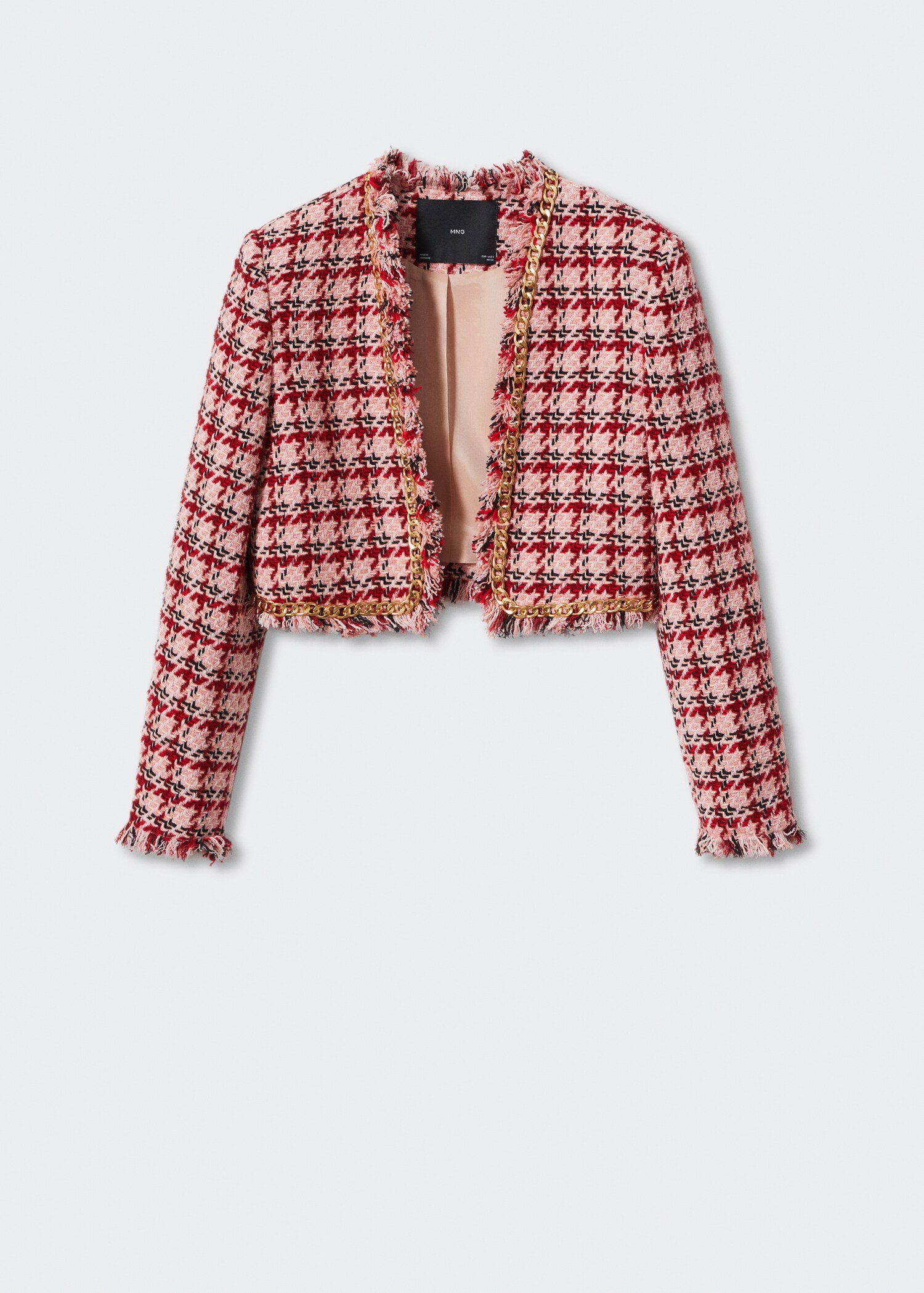 Casaco de tweed com corrente - Artigo sem modelo