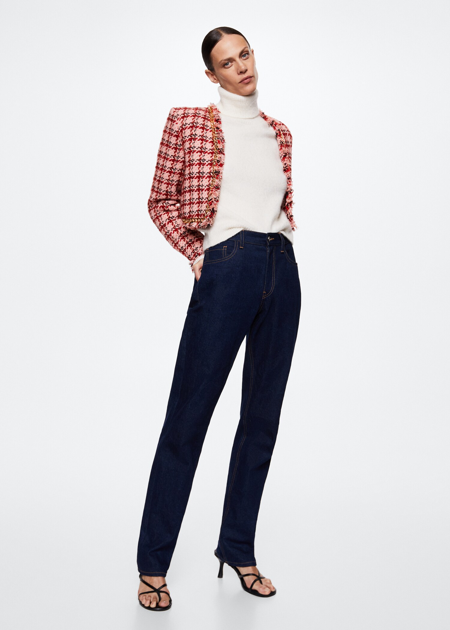 Casaco de tweed com corrente - Pormenor do artigo 2