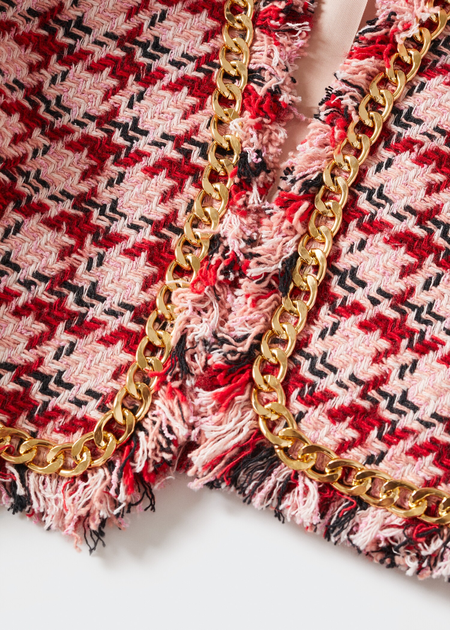 Casaco de tweed com corrente - Pormenor do artigo 8