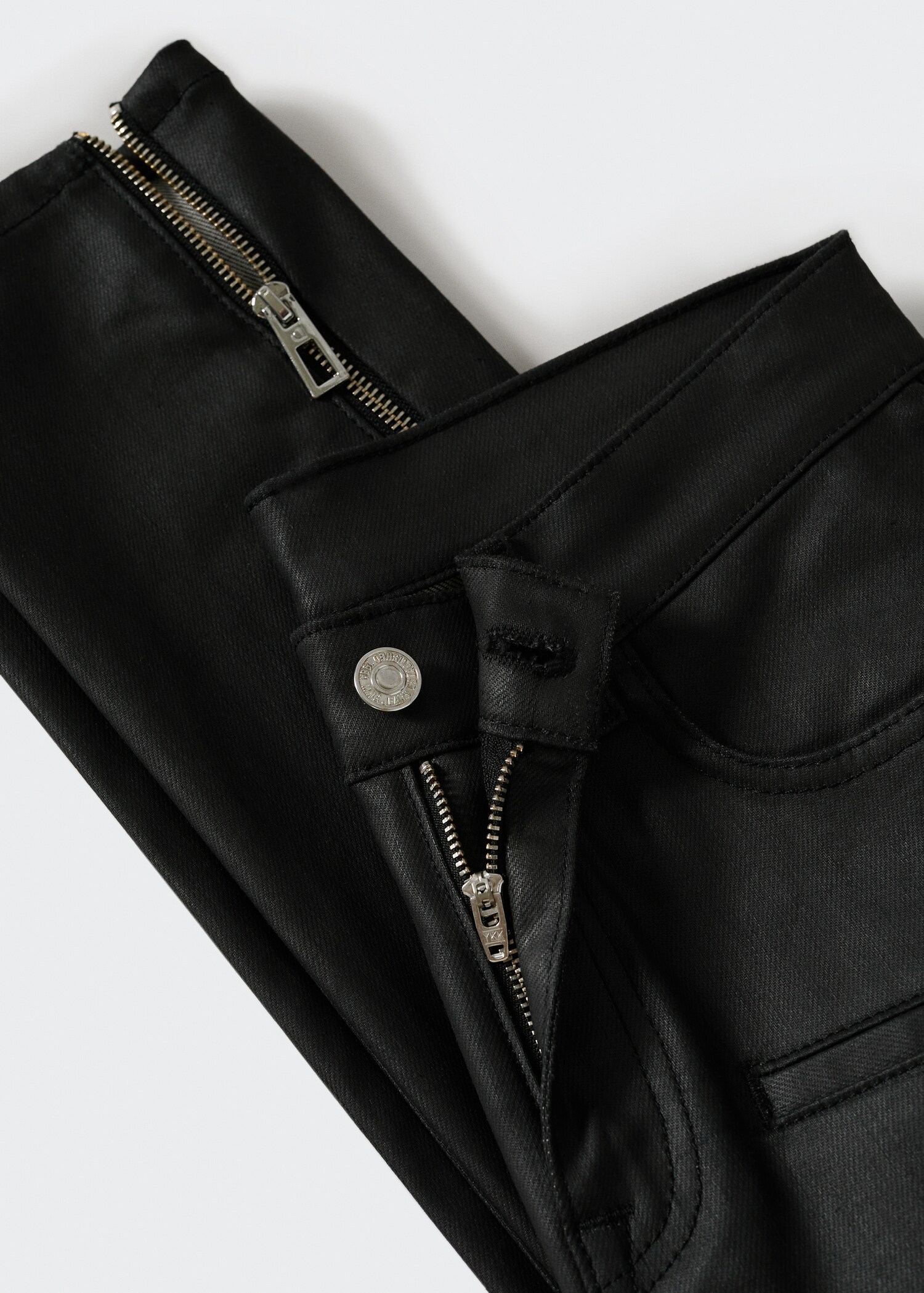 Jean skinny biker enduit - Détail de l'article 8