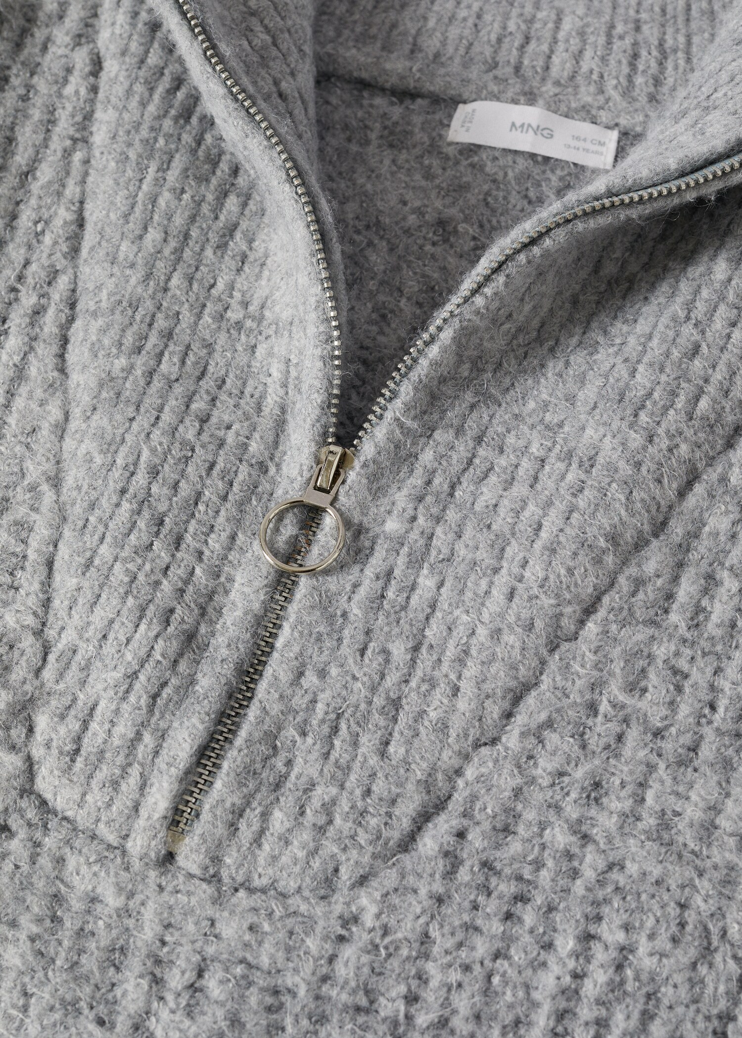 Zip knit sweater - Details of the article 8