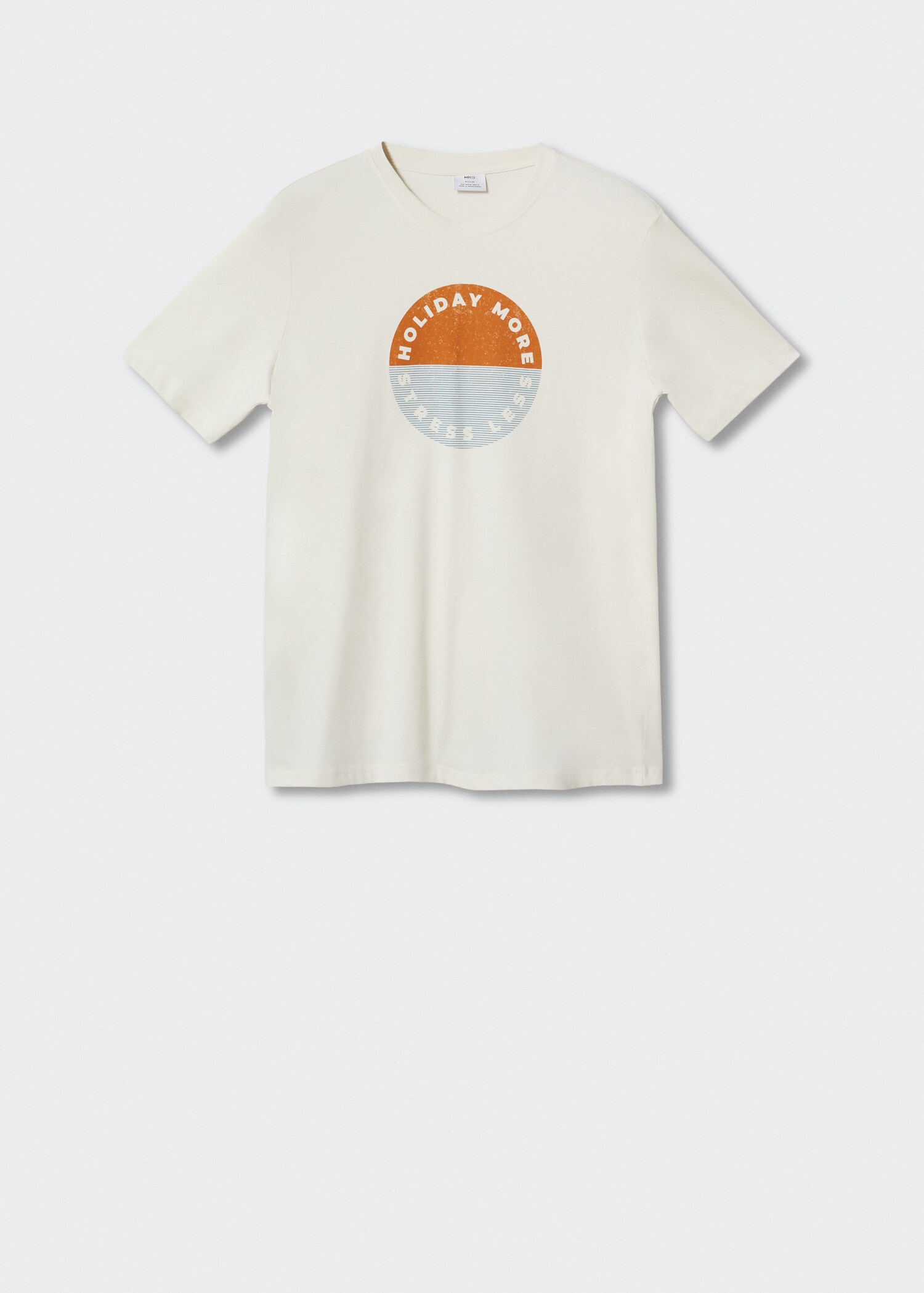 Bedrucktes Baumwoll-T-Shirt - Artikel ohne Model
