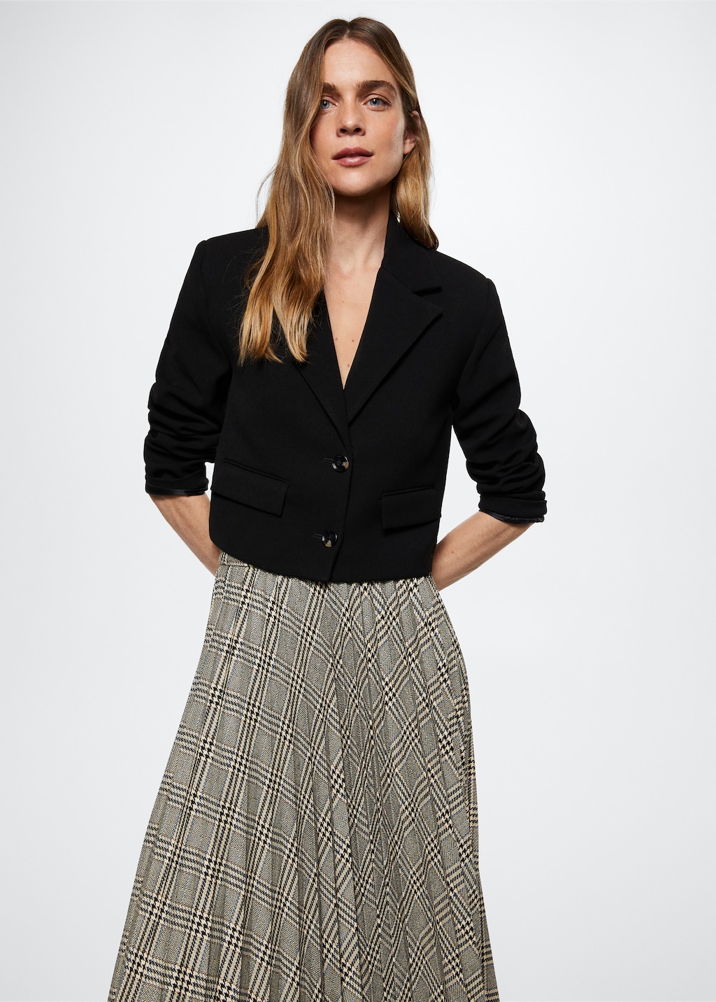 Jupe carreaux mango new arrivals