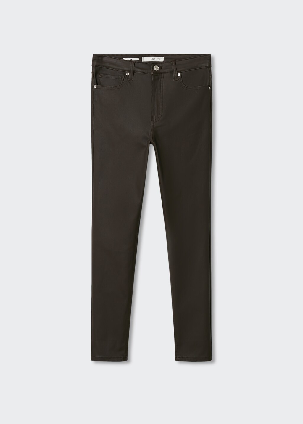 Skinny coated jeans - Women | MANGO Niger