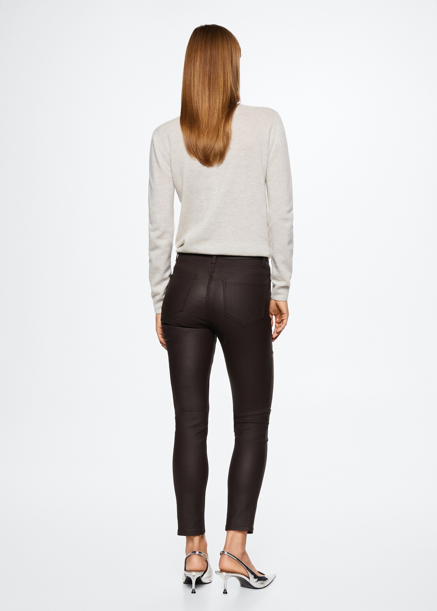 Jean skinny enduit - Verso de l’article