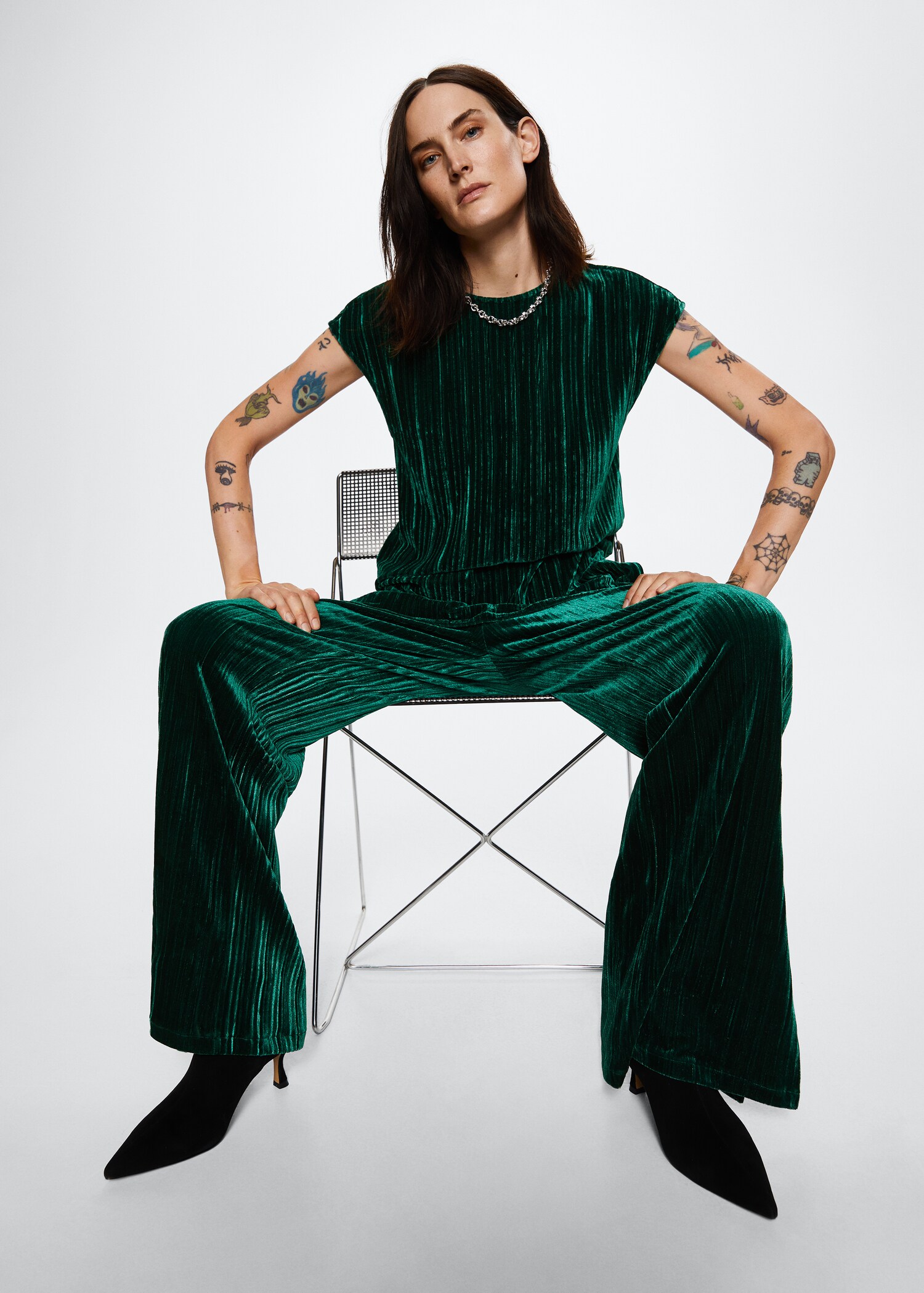 Velvet top - Details of the article 2