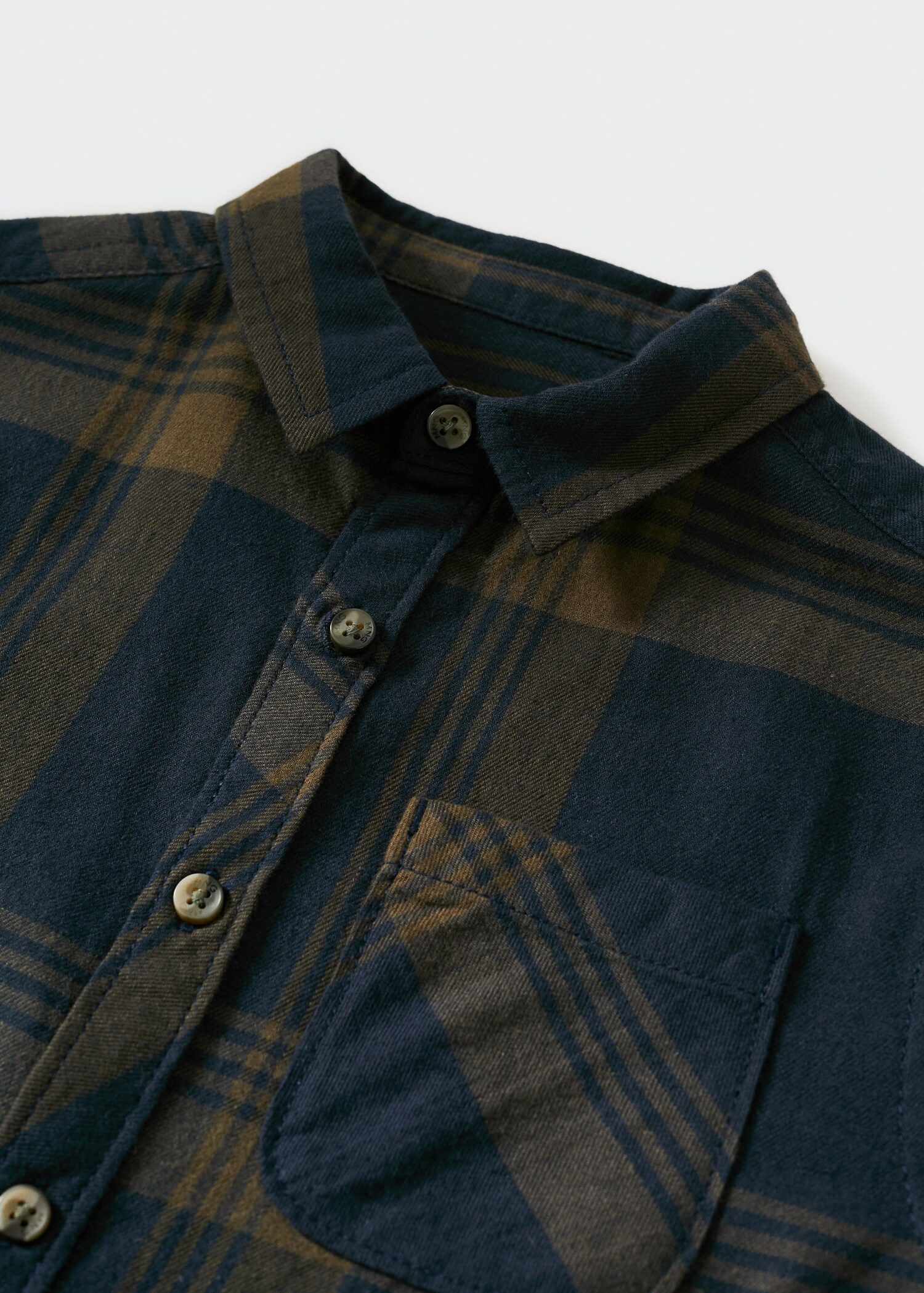 Camisa algodón cuadros - Detalle del artículo 8