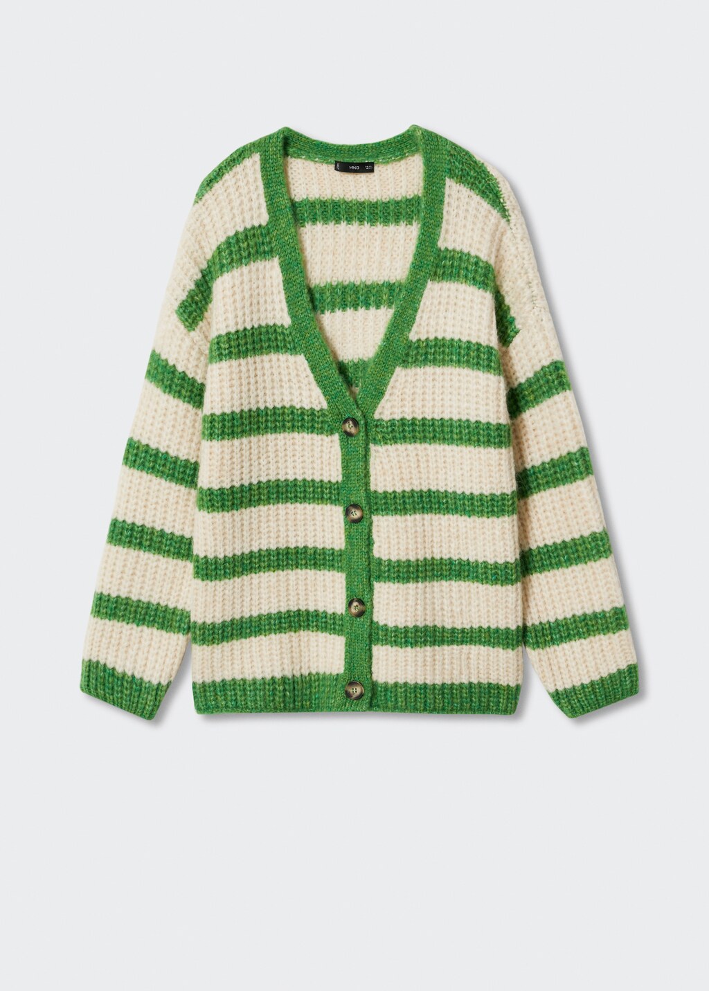 Striped cardigan with buttons Women MANGO Kosovo