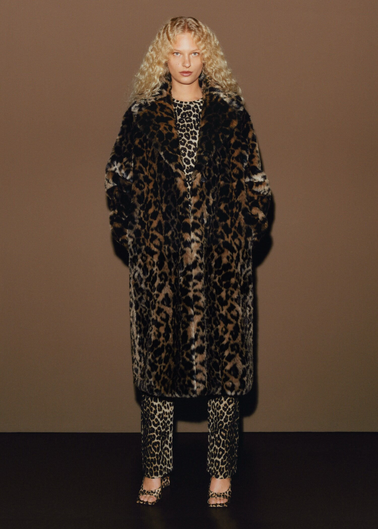 Παλτό γούνα animal print - Λεπτομέρεια του προϊόντος 7