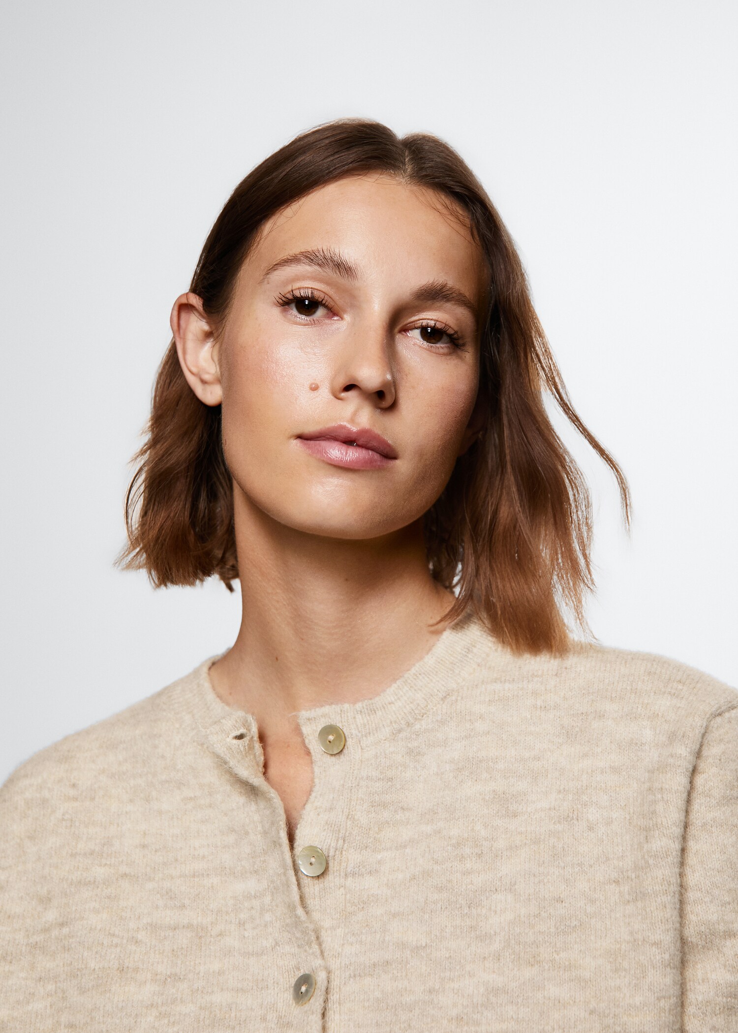 Knitted ribbed sweater - Details of the article 1