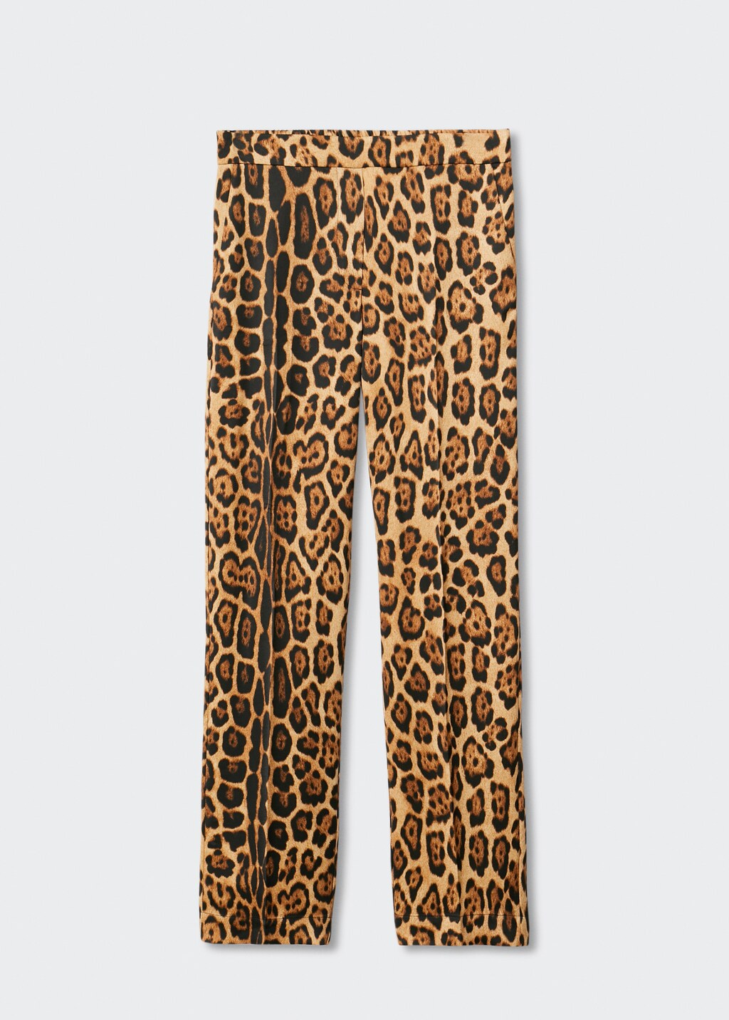 Pantalon tailleur leopard