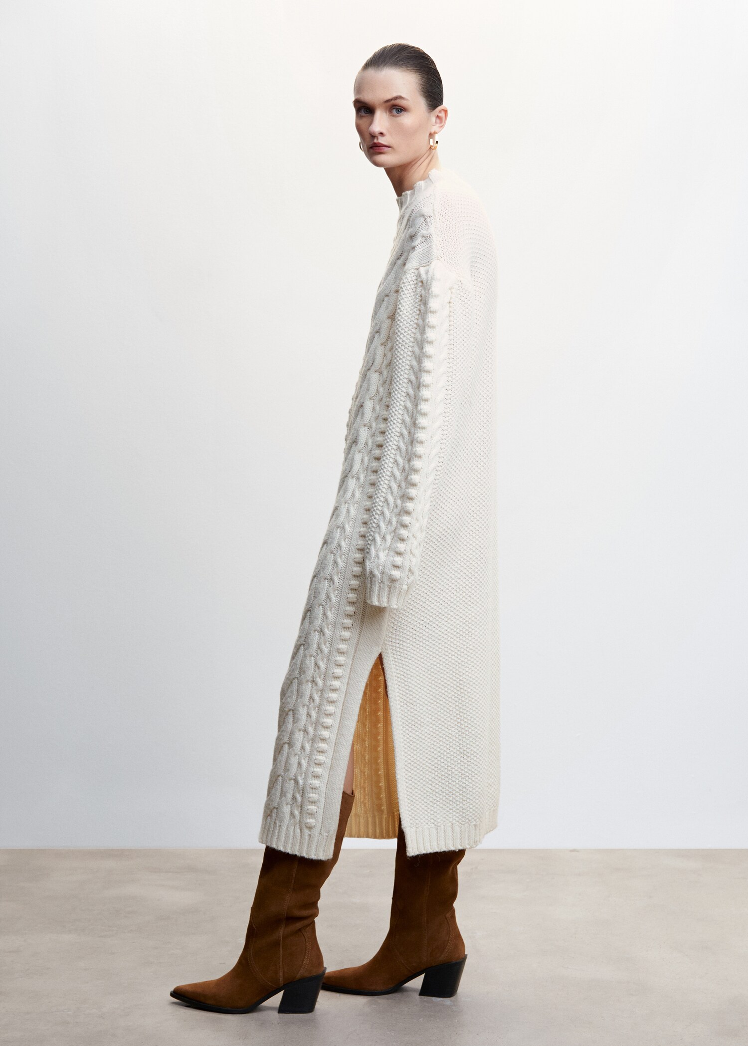 Knit long dress - Details of the article 1