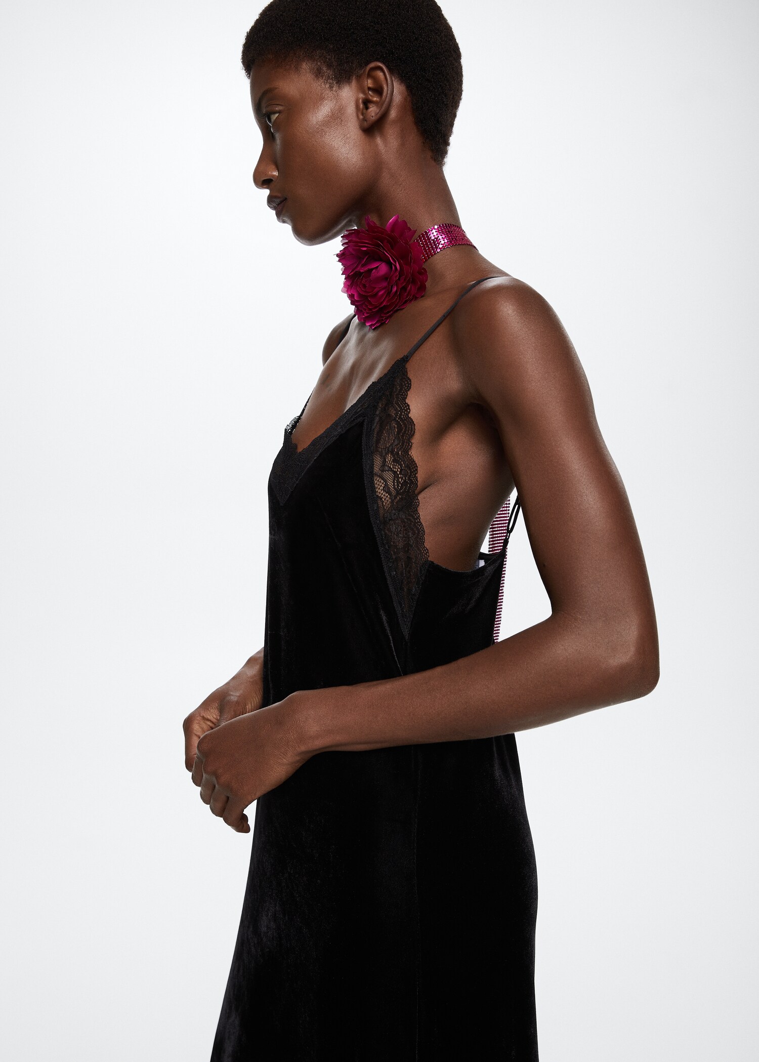 Vestido lingerie de renda - Pormenor do artigo 2