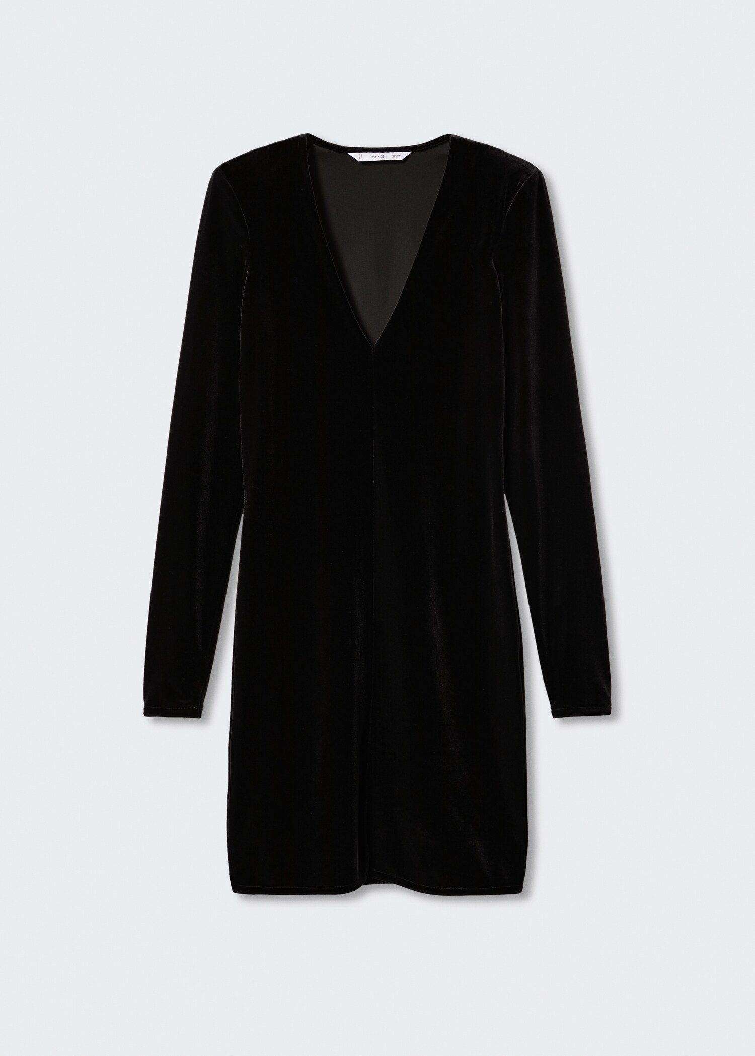 Robe courte velours - Article sans modèle