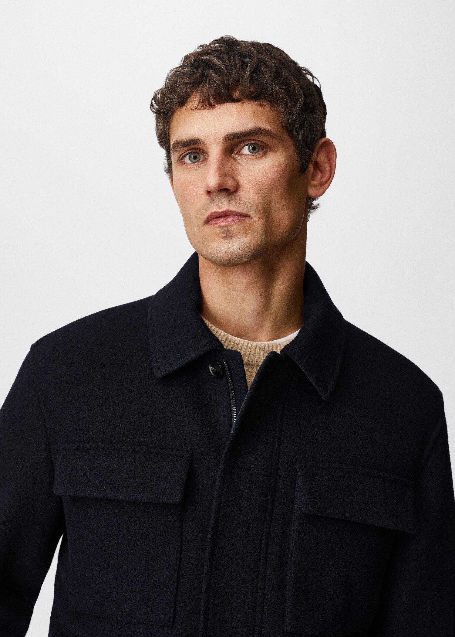 Woll-Mix-Jacke mit Seitentaschen - Detail des Artikels 1