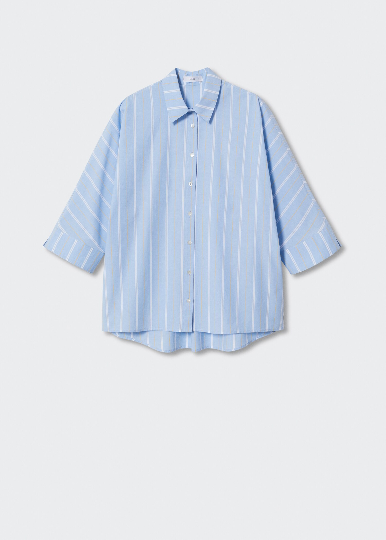 Camisa algodón oversize - Artículo sin modelo