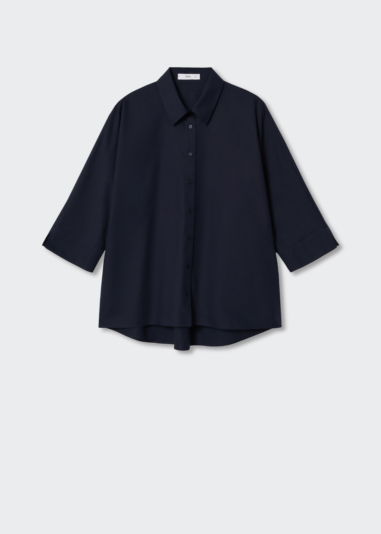 Camisa algodón oversize - Artículo sin modelo