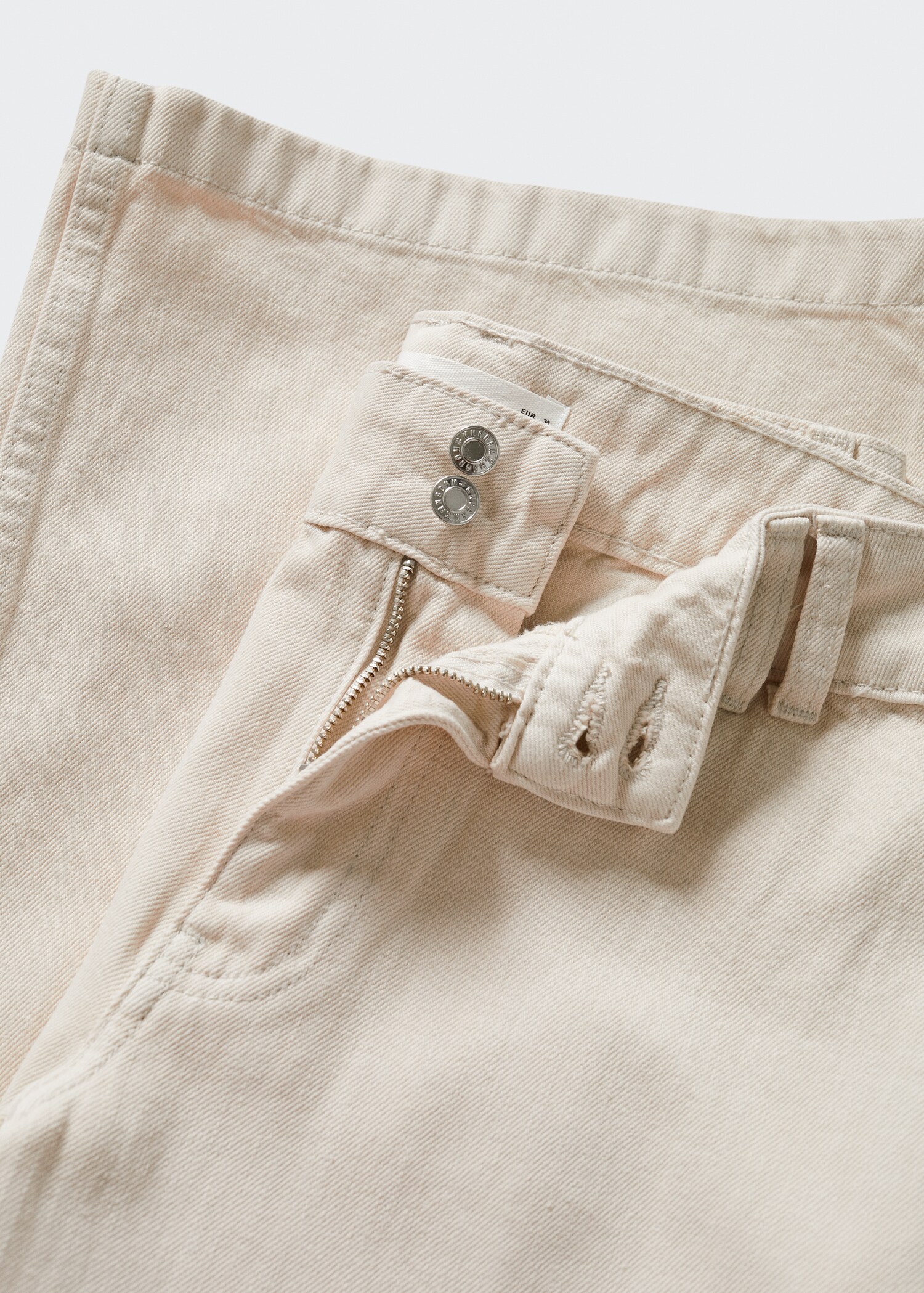 Jeans culotte vita media - Dettaglio dell'articolo 8