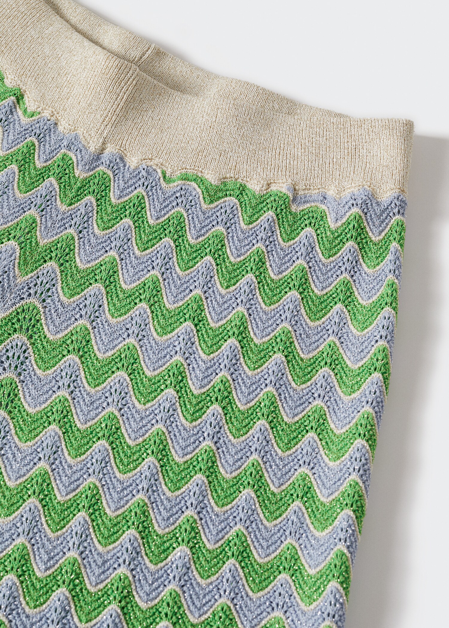 Gebreide flared broek - Detail van het artikel 8