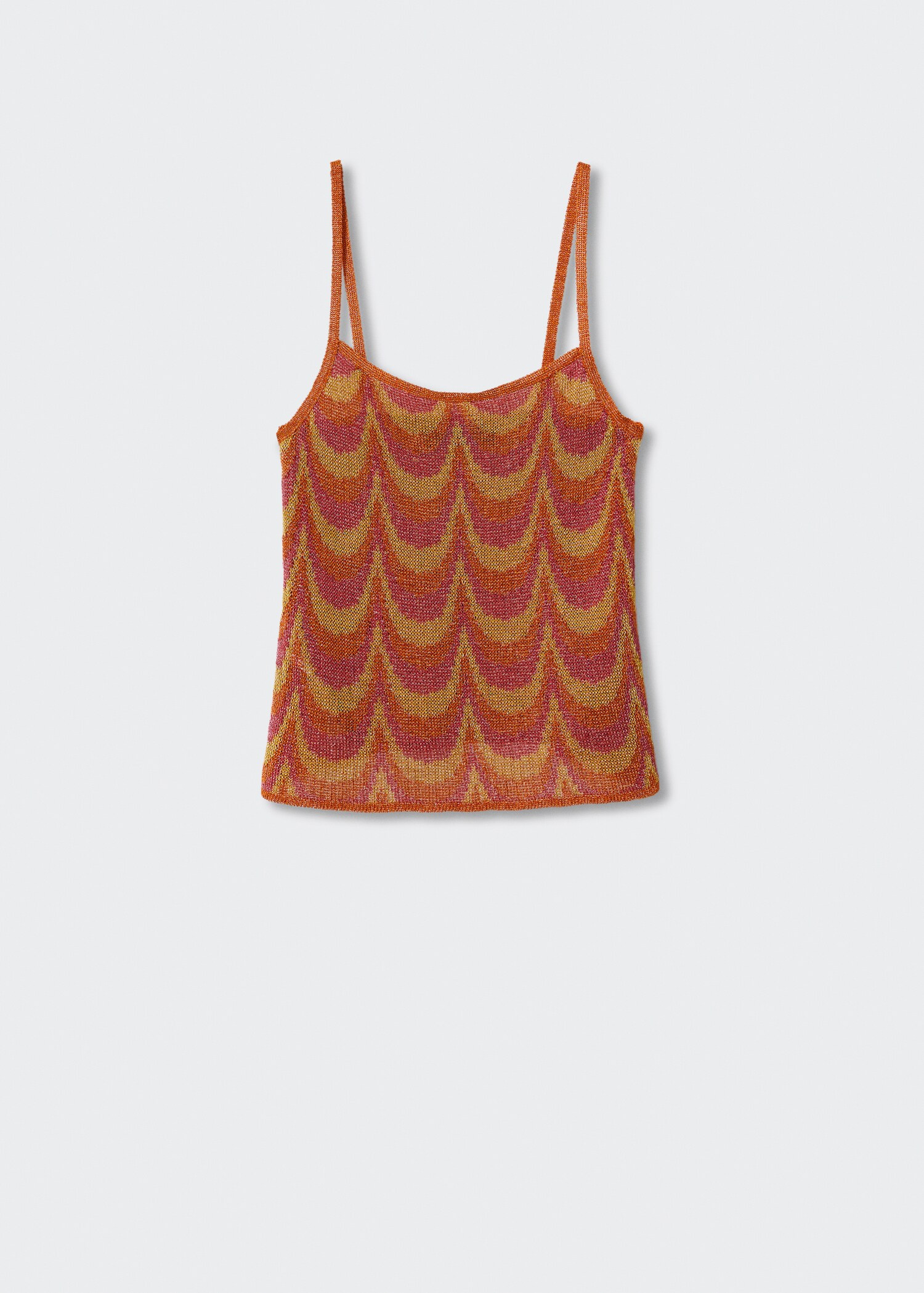 Printed knit top - Article without model