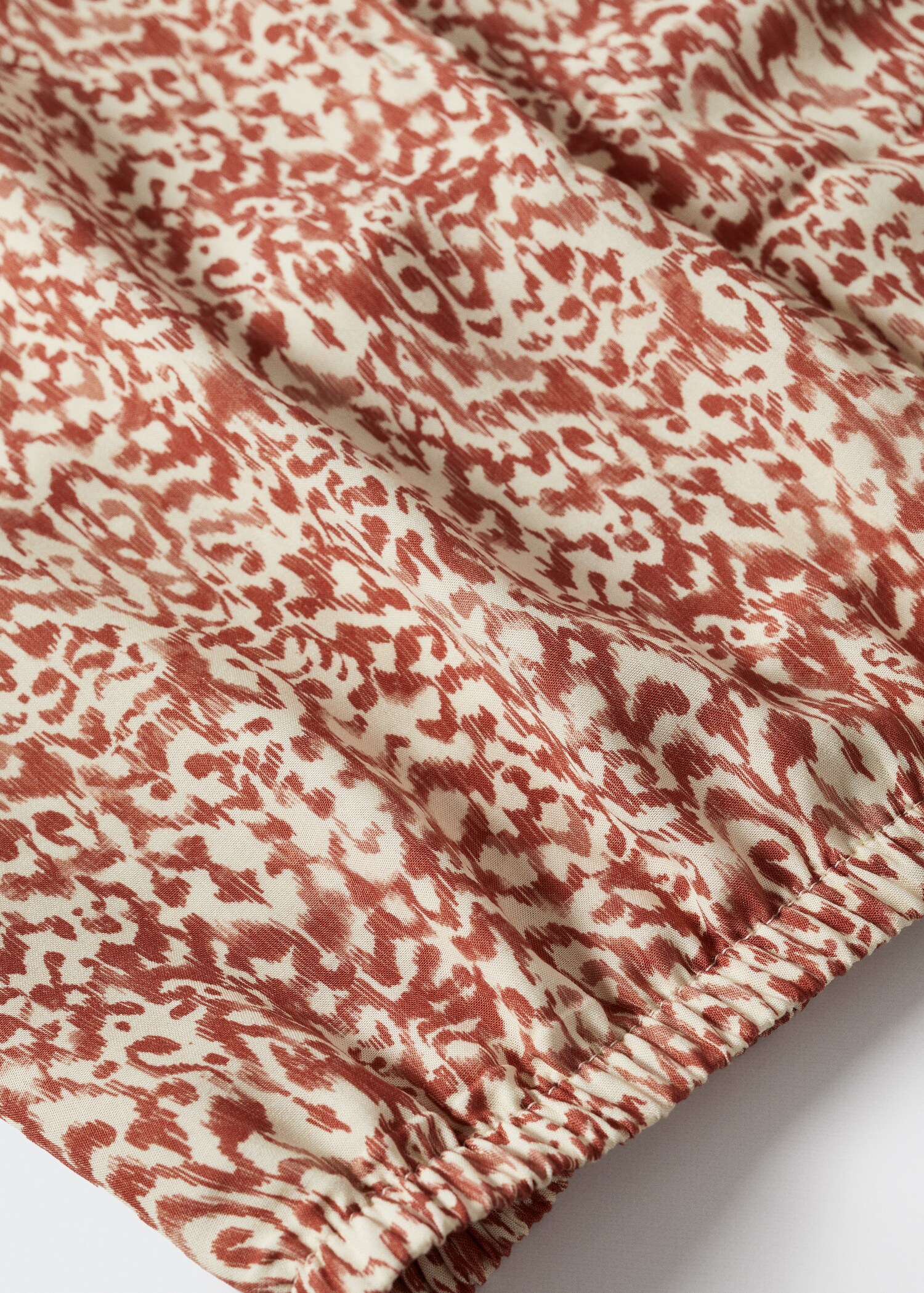 Printed crop blouse - Details of the article 8