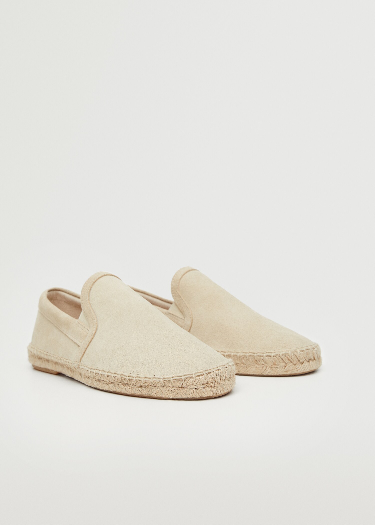 Jute leather espadrilles - Medium plane
